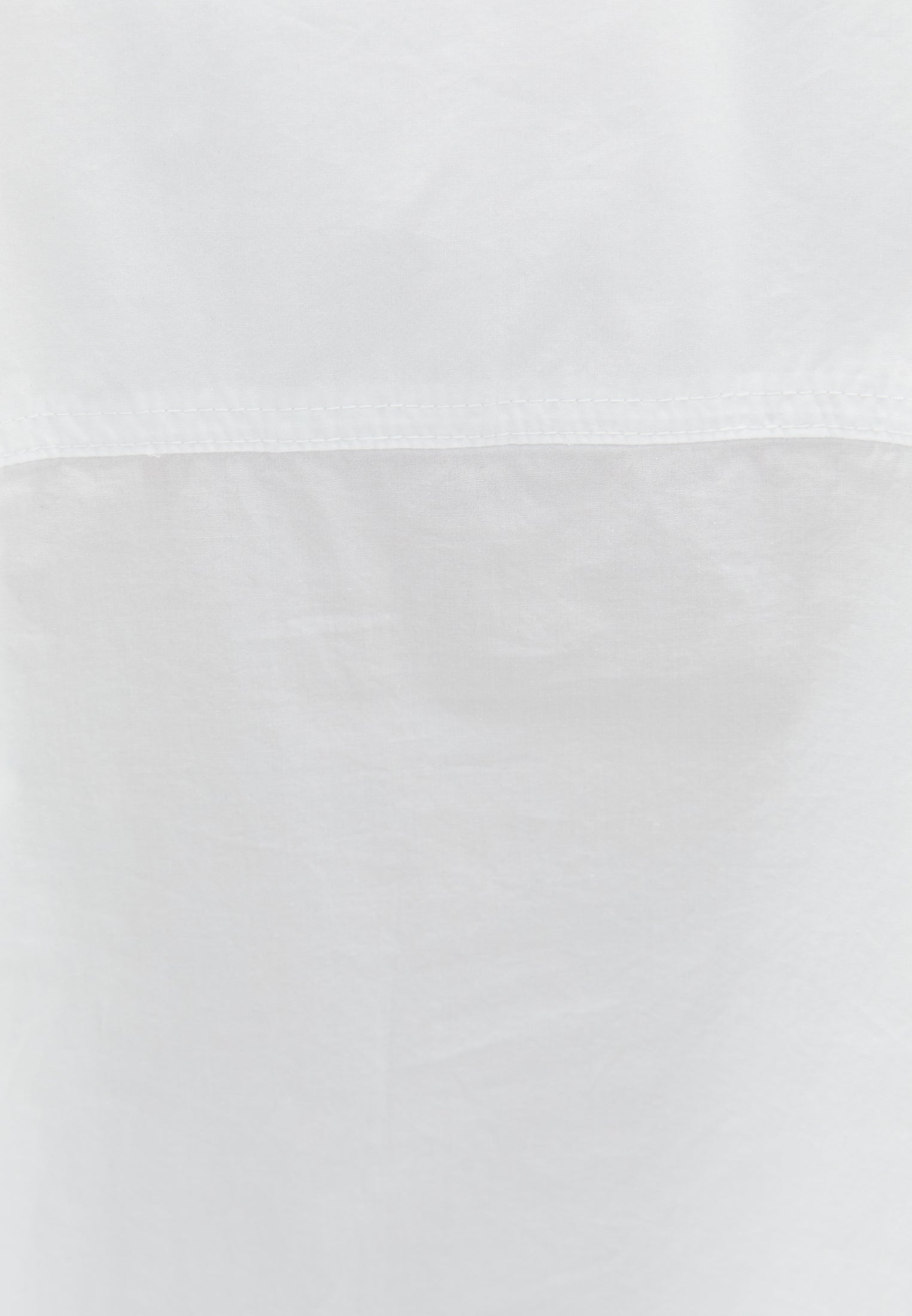 قميص تونيك بجيوب - أبيض