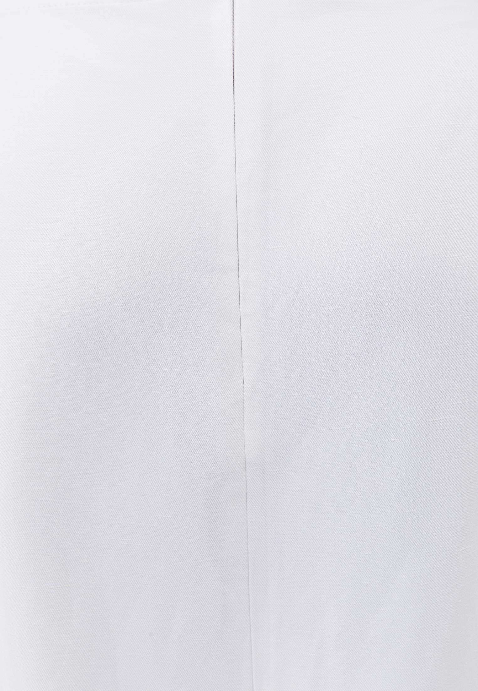 Maxi Skirt With Slit Detail - WHITE