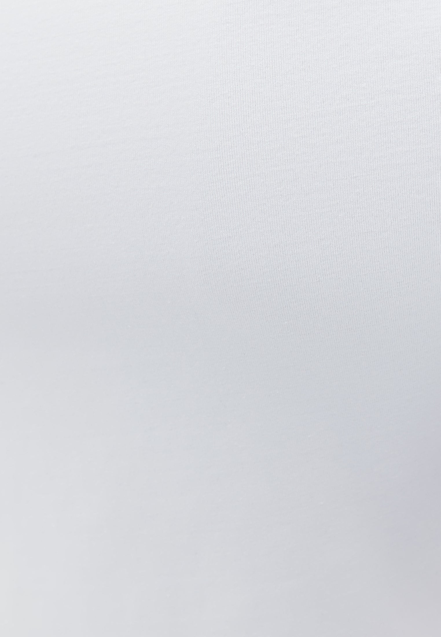 Ribbed cotton long sleeve t-shirt - WHITE