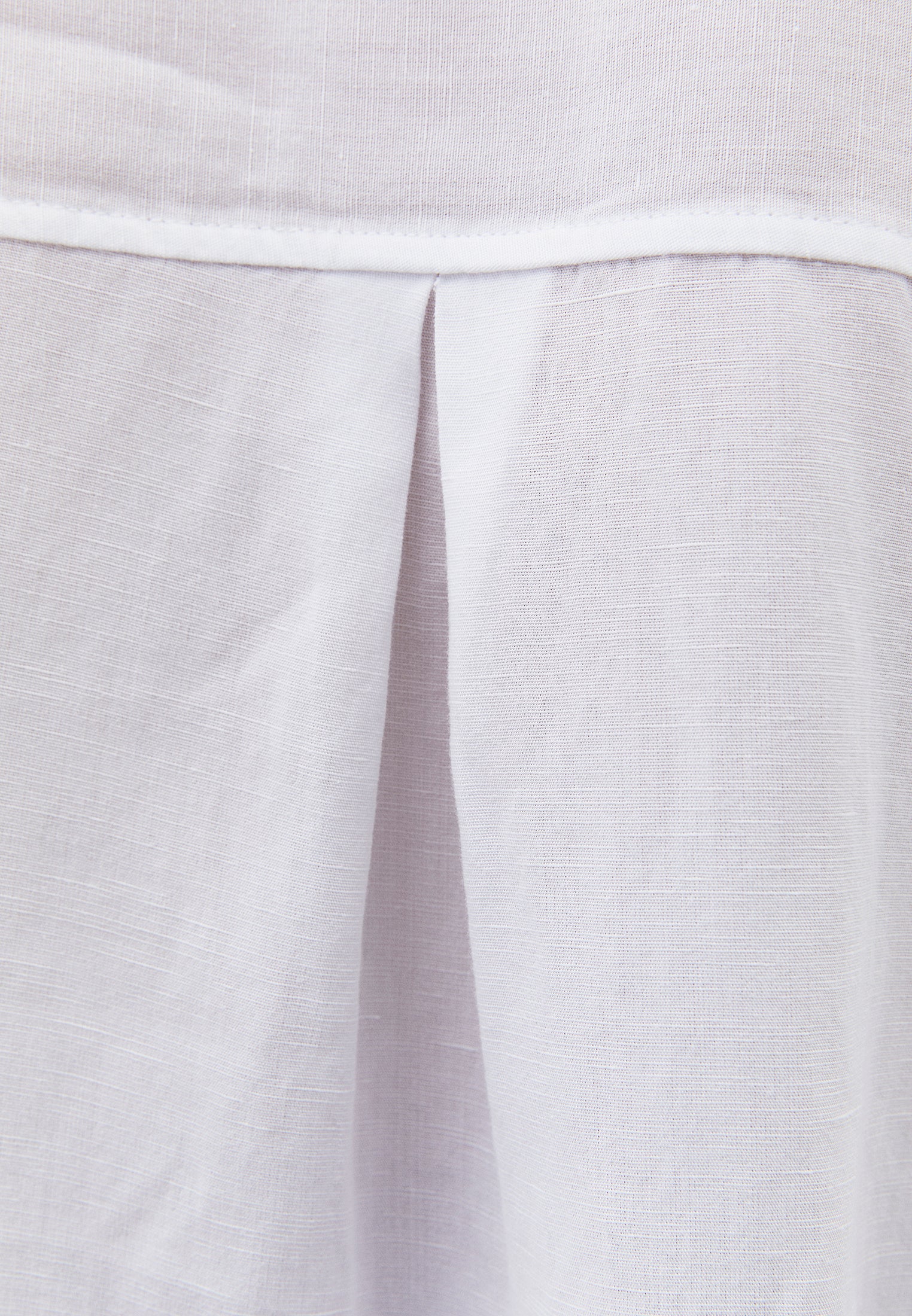 Long Sleeve Shirt With Button Details - WHITE