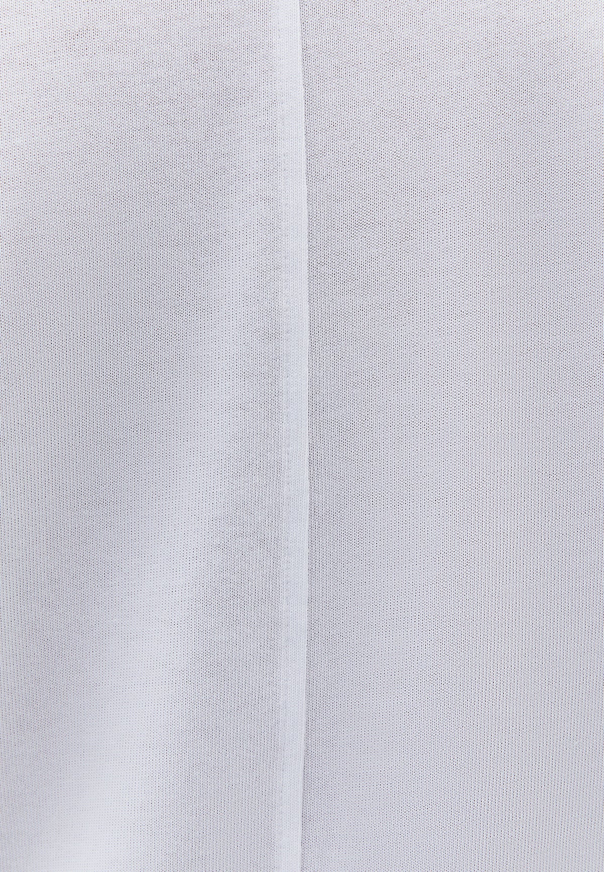 Boat Neck Sleeveless T-Shirt - White