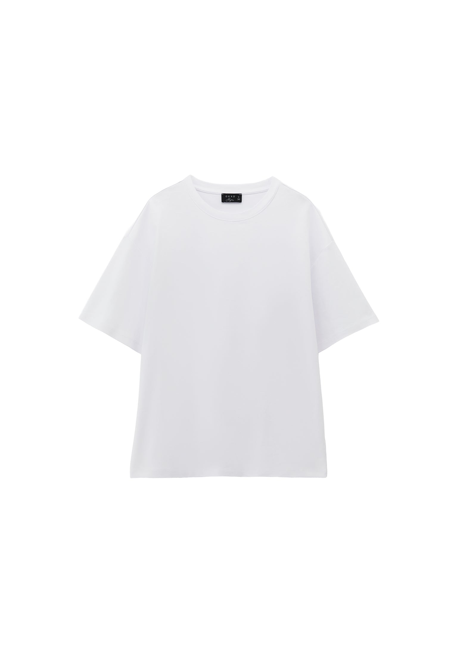 Oversized cotton t-shirt - WHITE