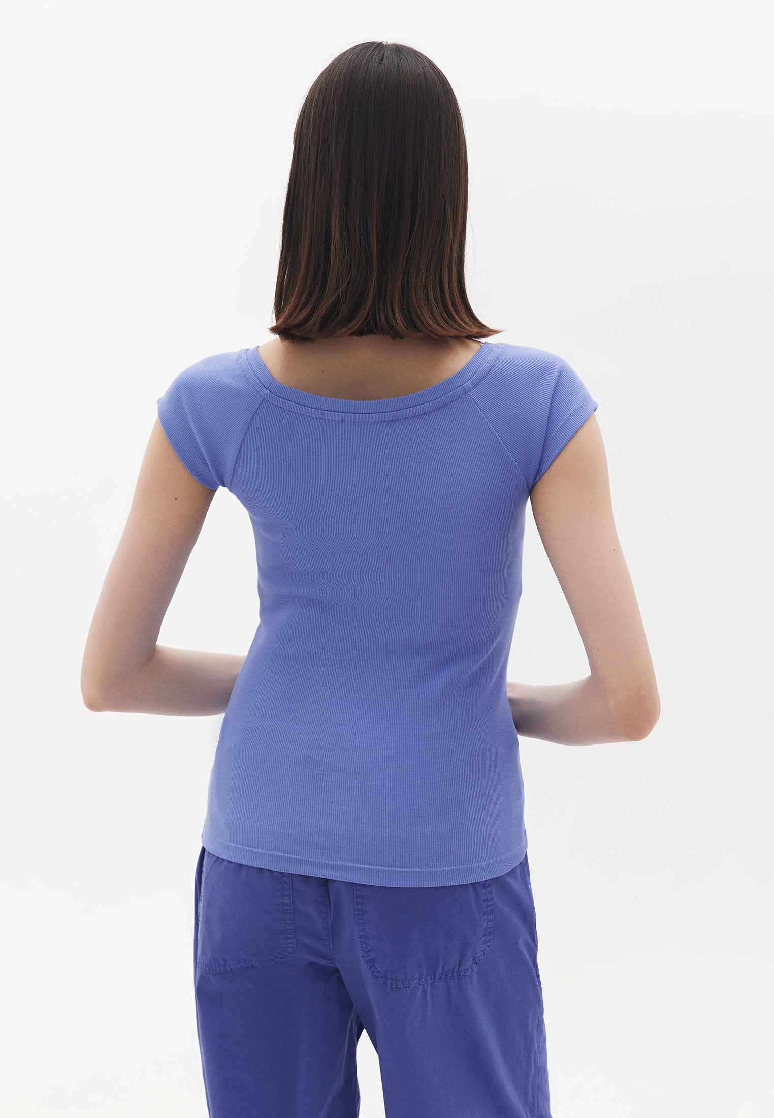 Cotton Boat Neck Tshirt - LOLITE