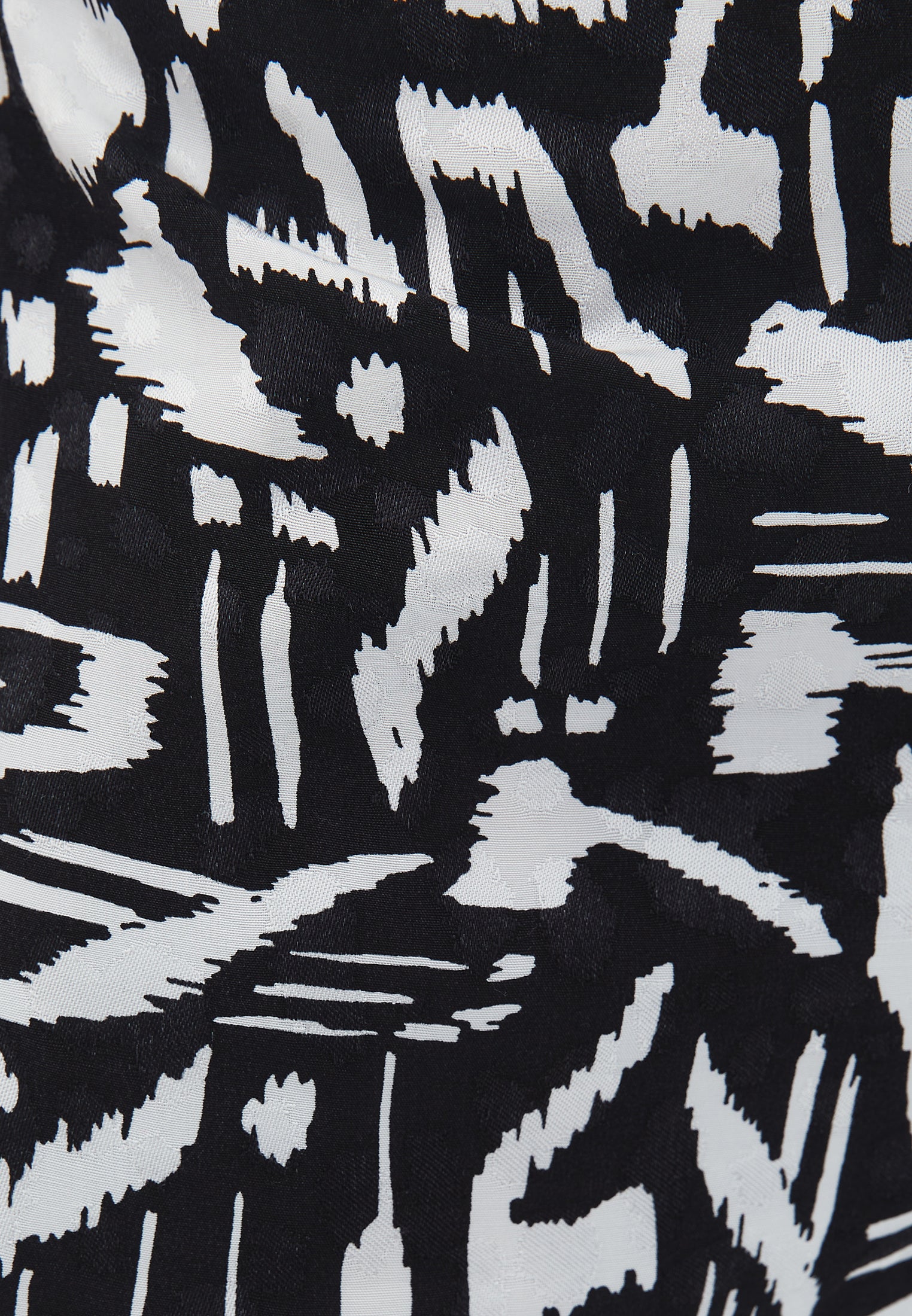 BALLOON FORM PANTS - ABSTRACT COMB