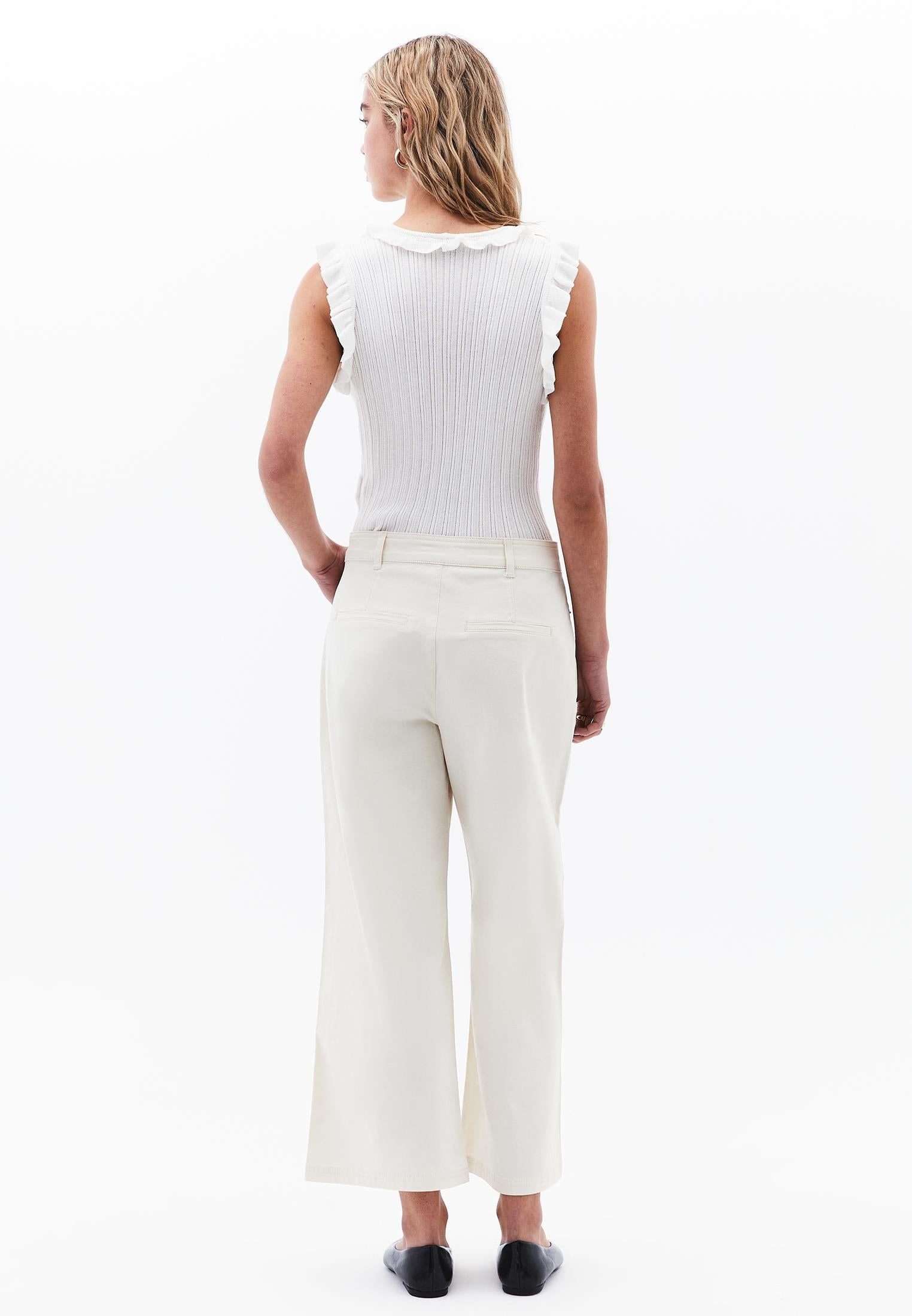 Culotte Pants - ALMOND MILK