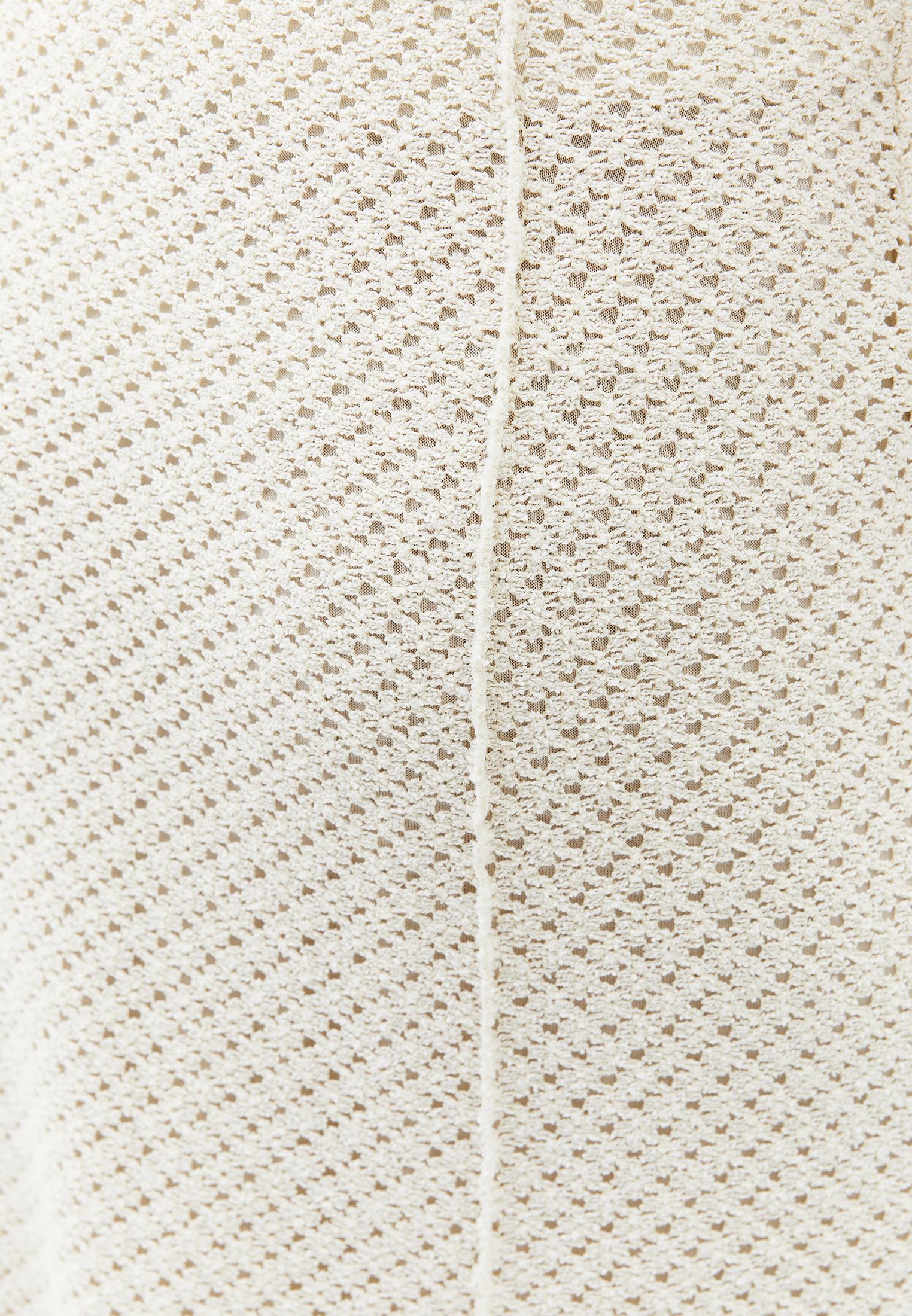 Ajour A-Line Long Skirt - ALMOND MILK