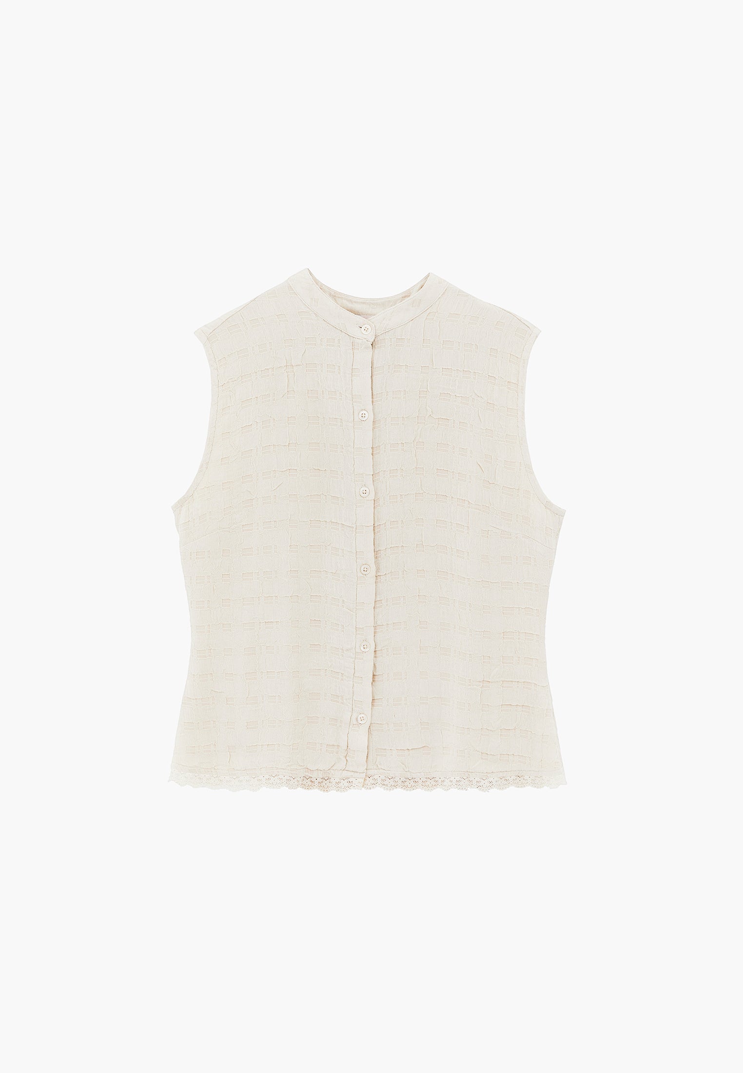 Bohemian Style Midi Blouse - ALMOND MILK