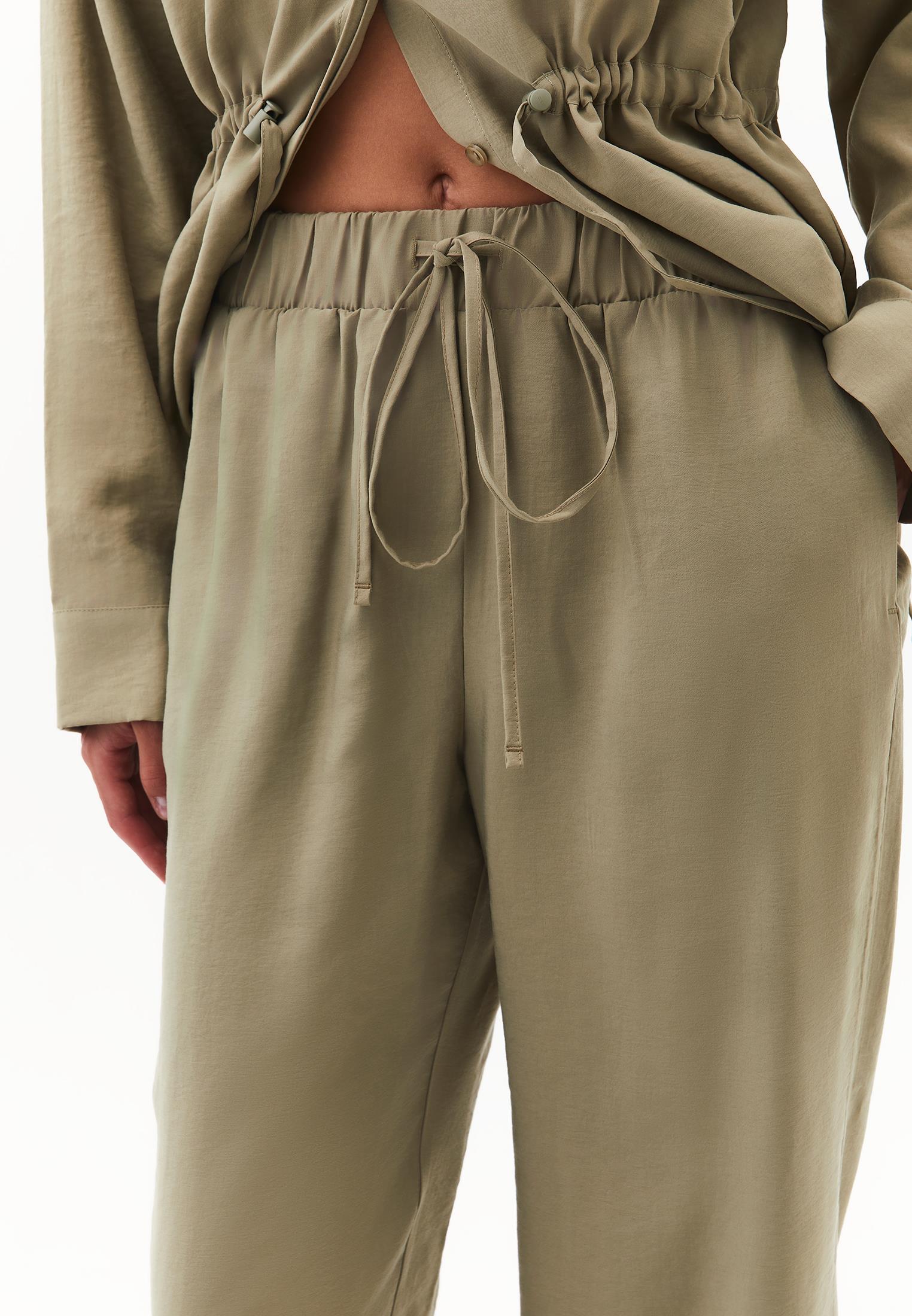 بنطلون مطاطي عالي الخصر - ALOE