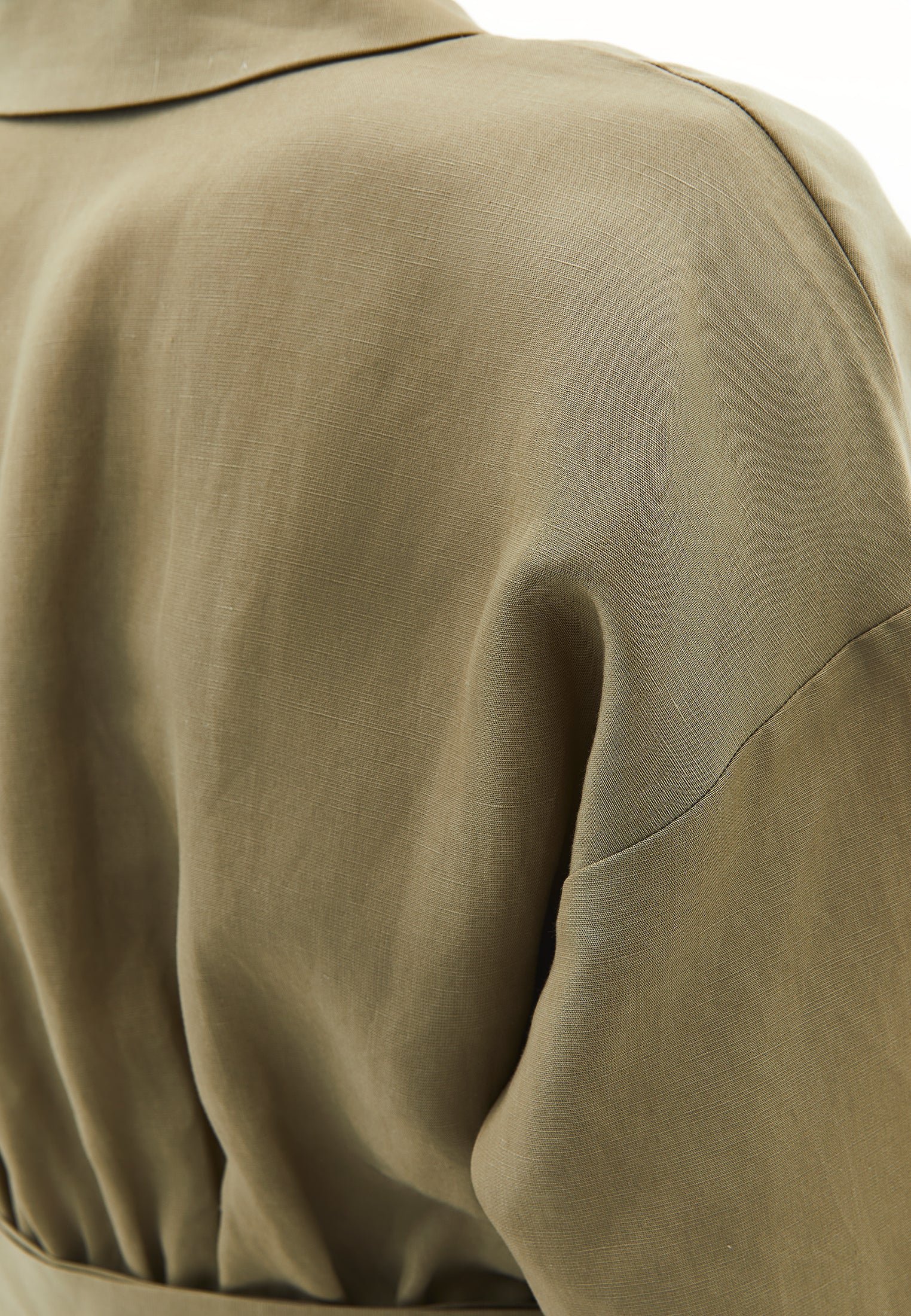 Belted long dress - ALOE