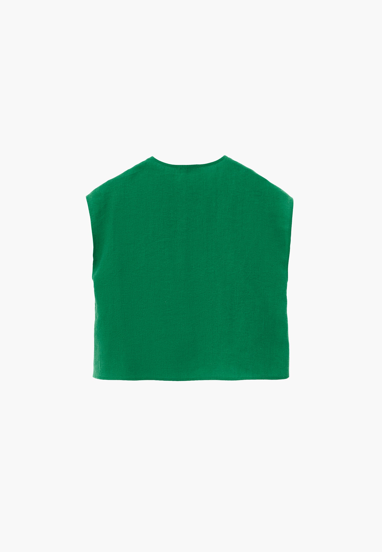 Loose Blouse With Boat Neck And Button Details - AMAZON