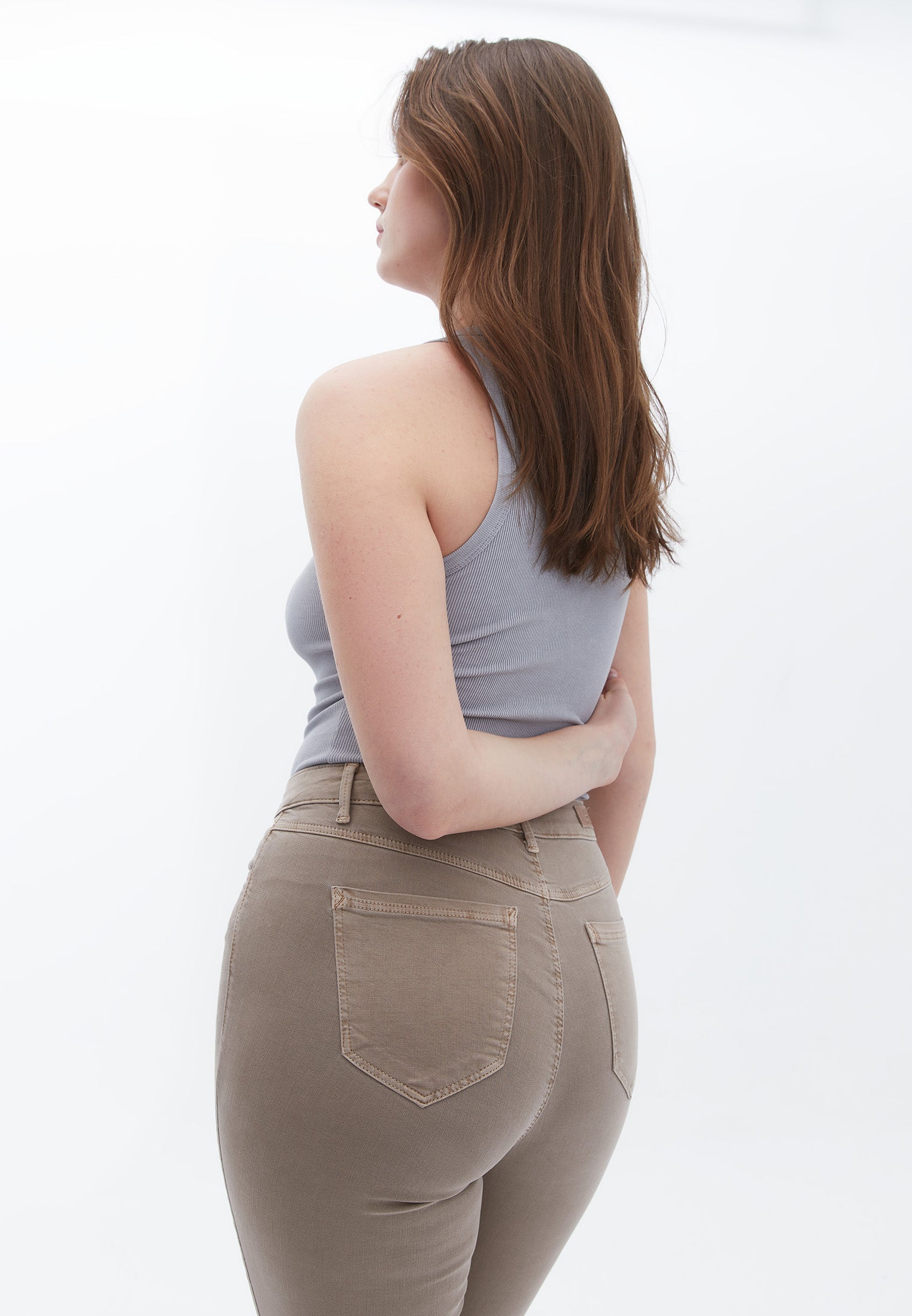 Slim fit high waist pants - ANTIK MOUNTAIN TRAIL