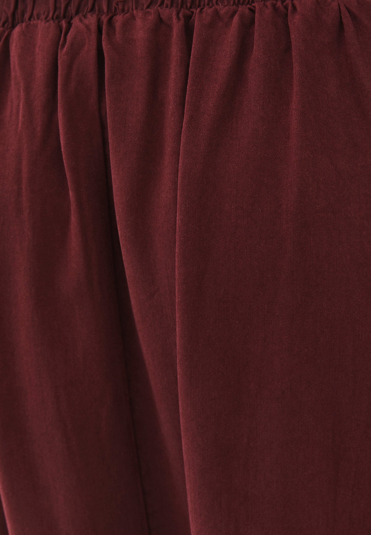Ultra High Waist Long A-Line Woven Skirt - ANTIK RUM RAISIN