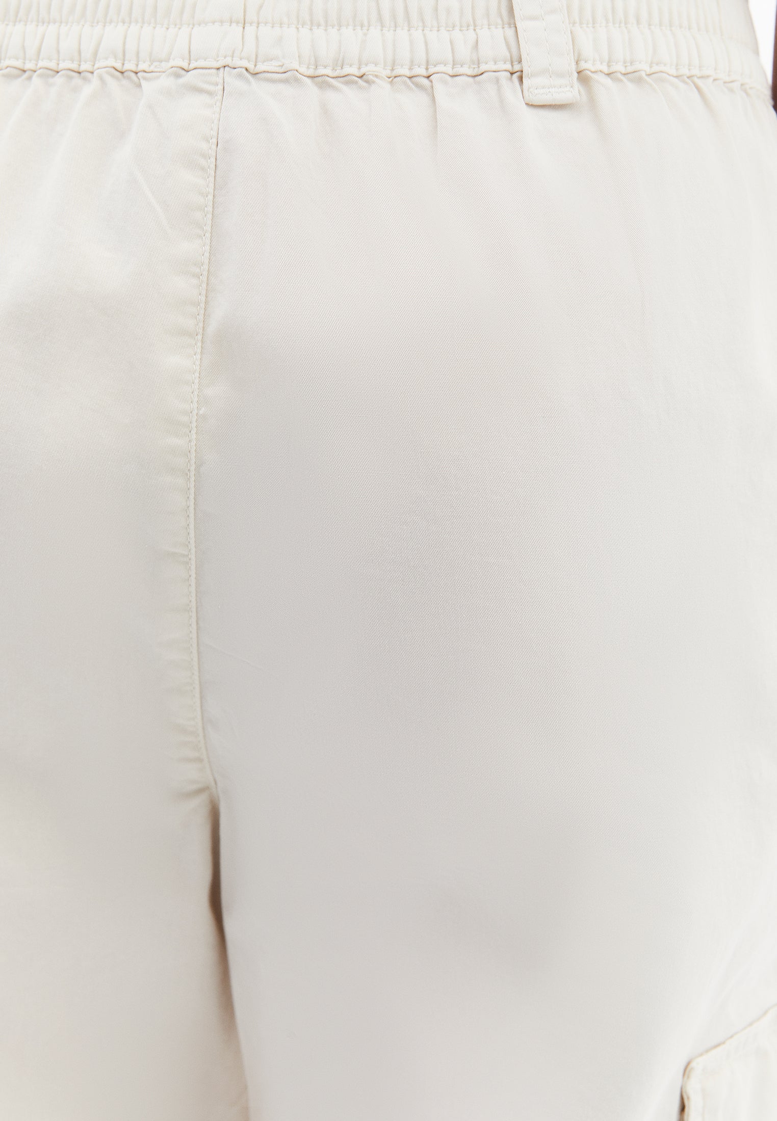 Jogger Pants With Belt Detail - ANTIK SILVER BIRCH