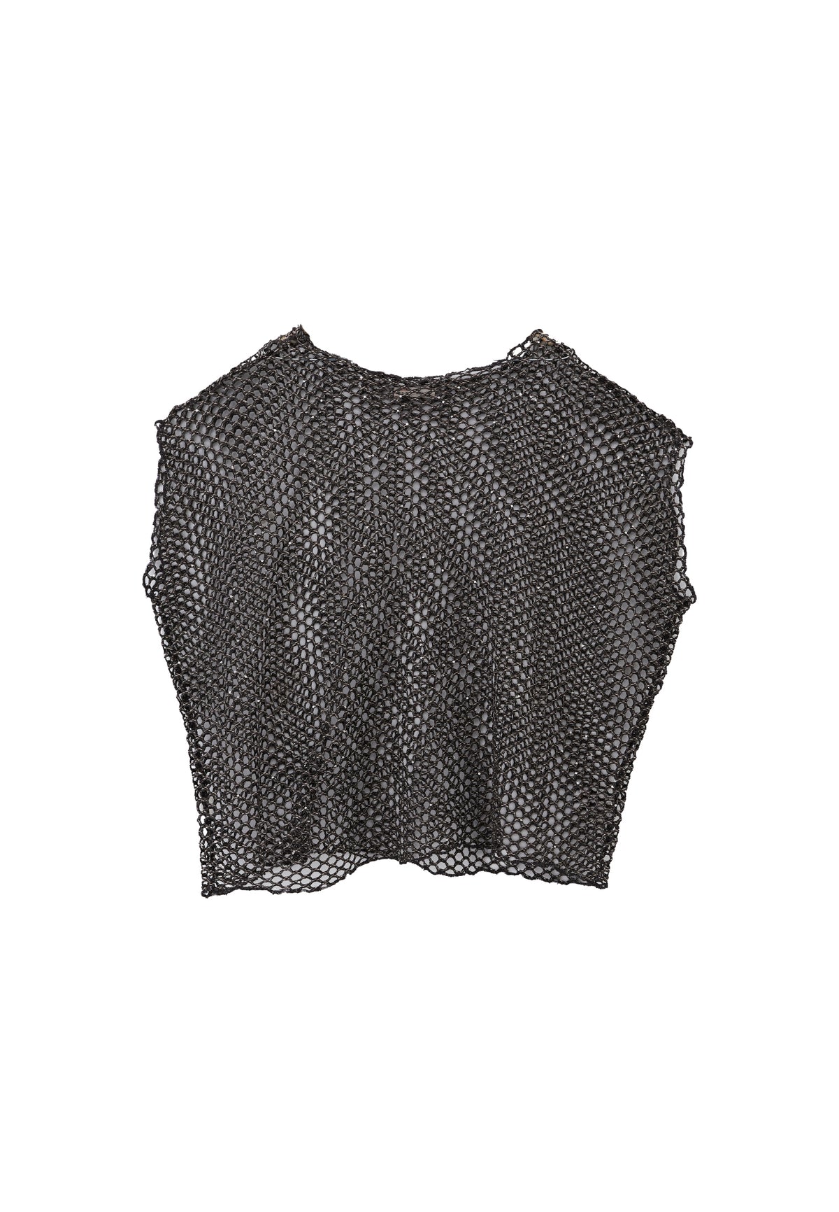 Oversize Boat Neck Tunic Blouse - Grey
