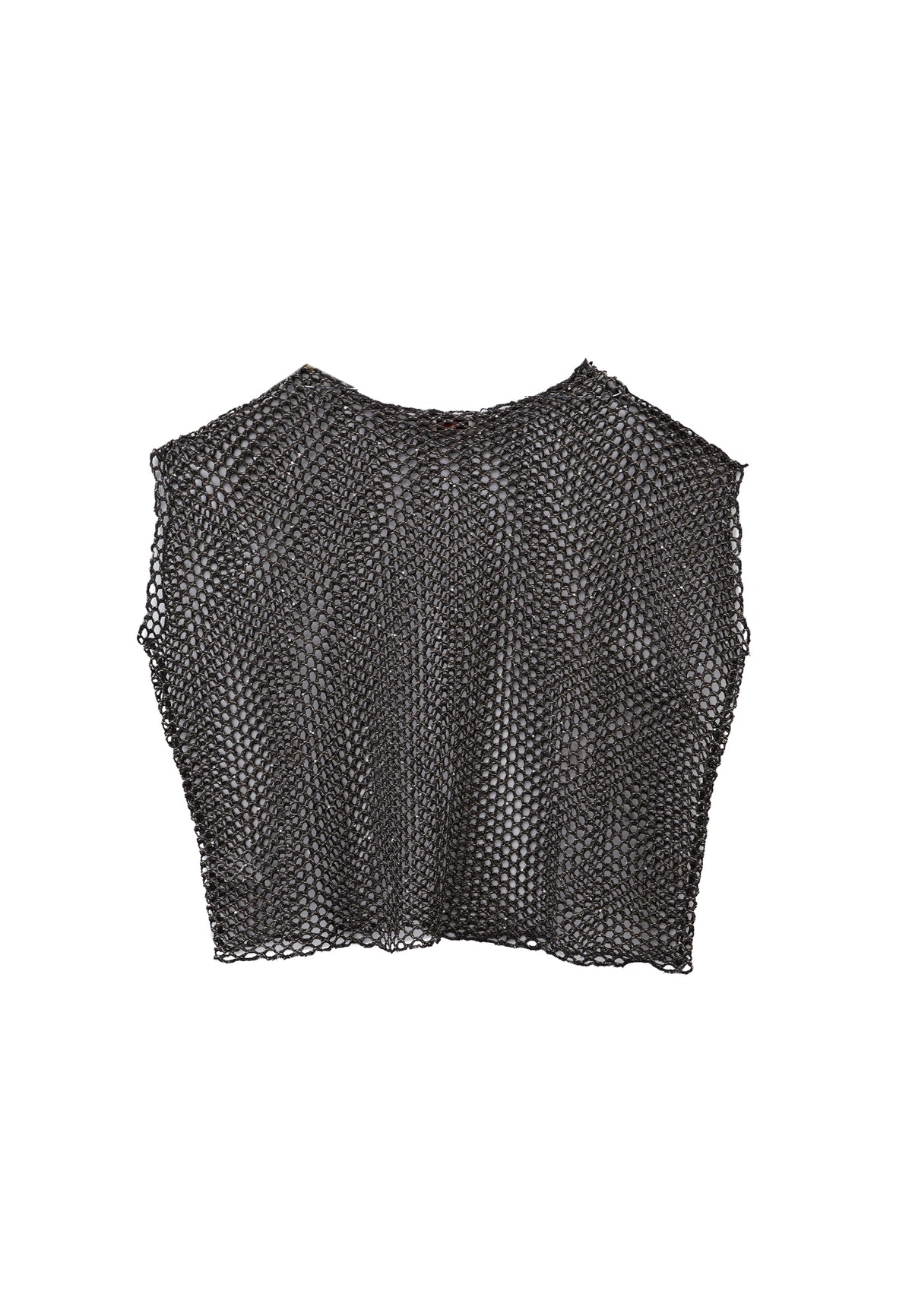 Oversize Boat Neck Tunic Blouse - Grey