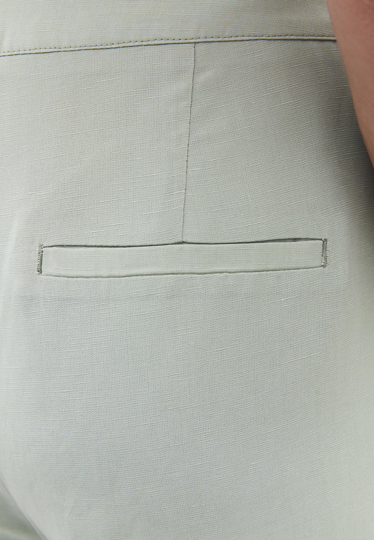 Belted High Waist Wide Leg Pants - AQUA GRAY