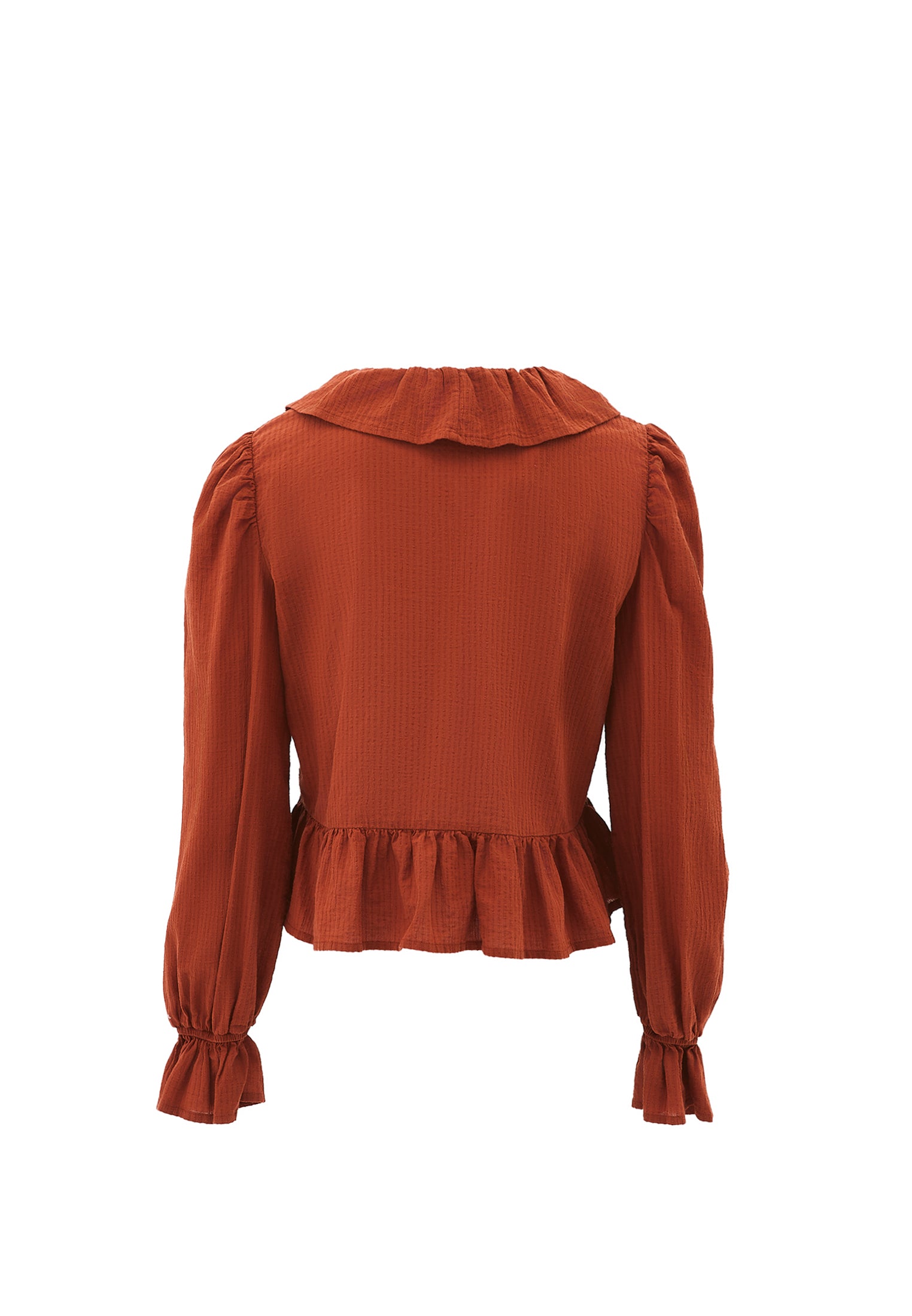 Deep Neck Blouse - ARABIAN SPICE