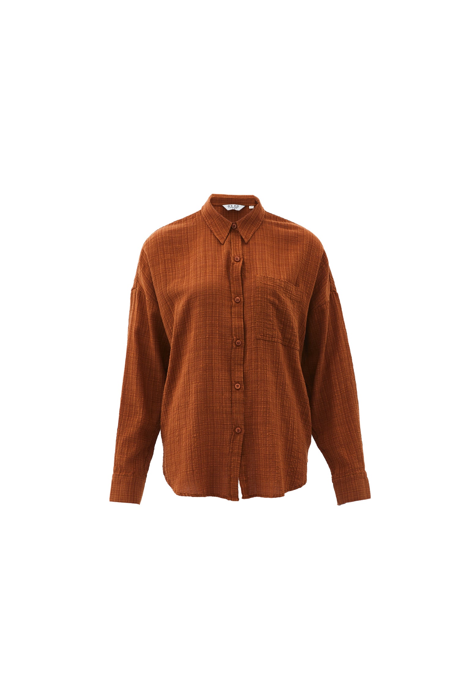 قميص قطني كبير الحجم - زيت الأرغان