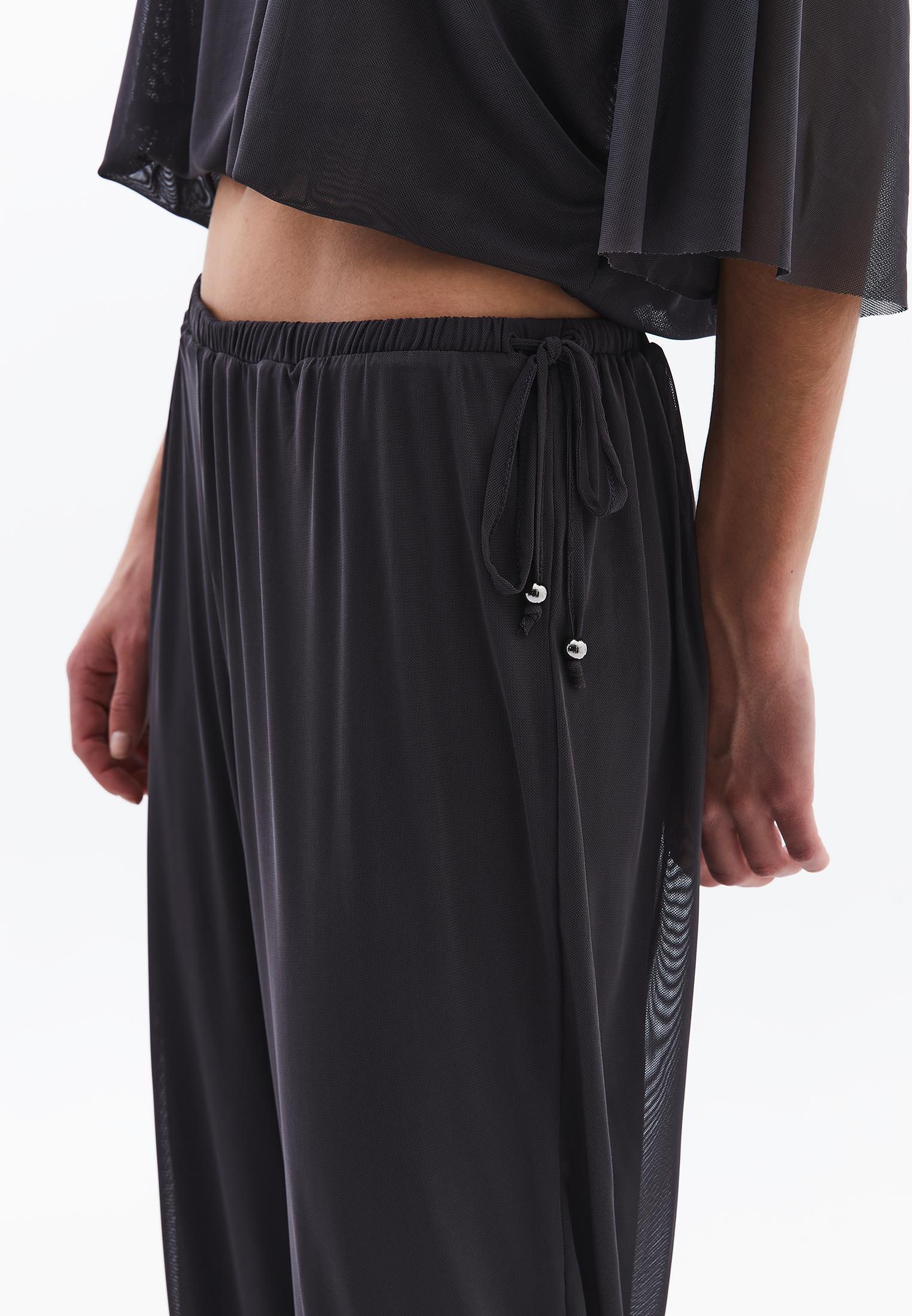 Balloon Form Jogger Pants - ASPHALT