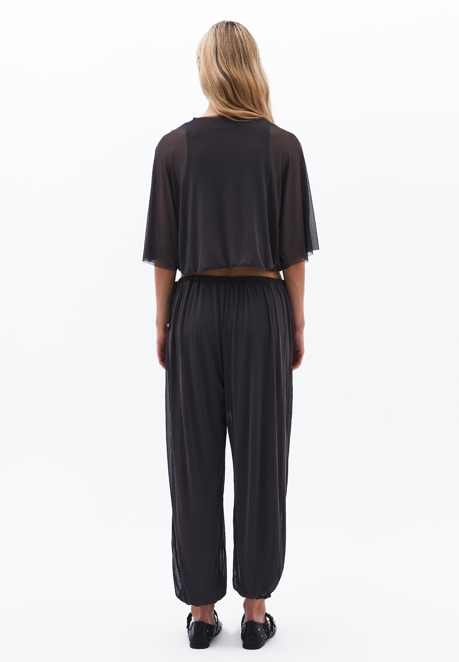 Balloon Form Jogger Pants - ASPHALT