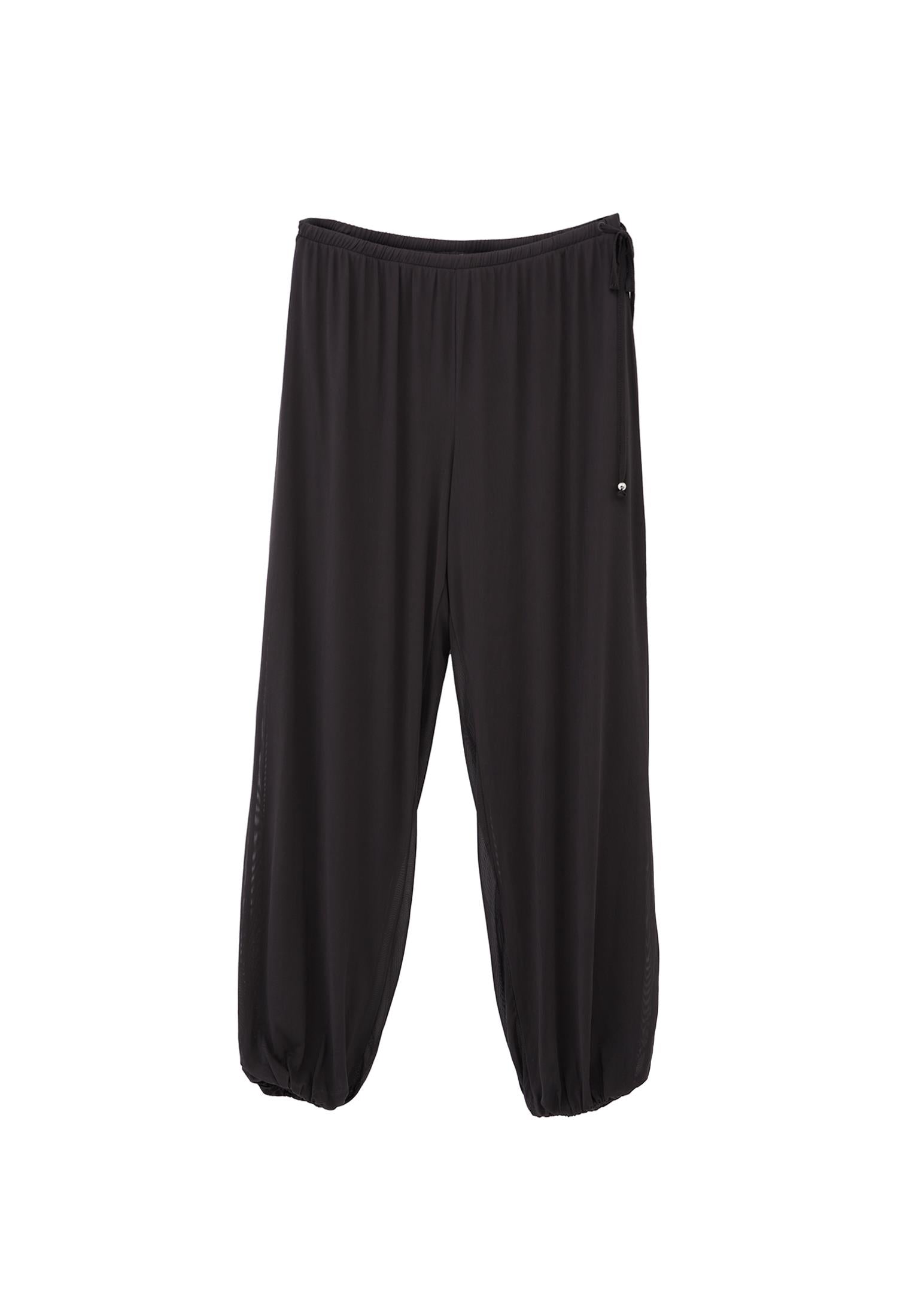 Balloon Form Jogger Pants - ASPHALT