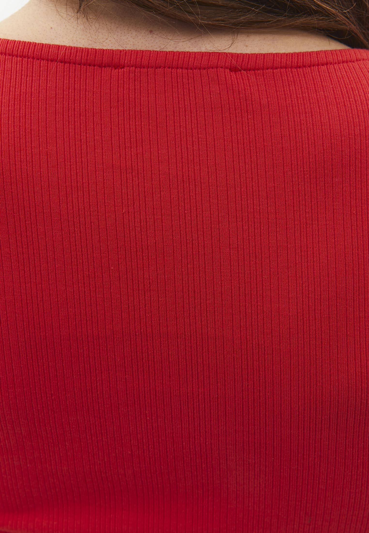 Wide Neck Buckle Detail Tank Top - BITTERSWEET