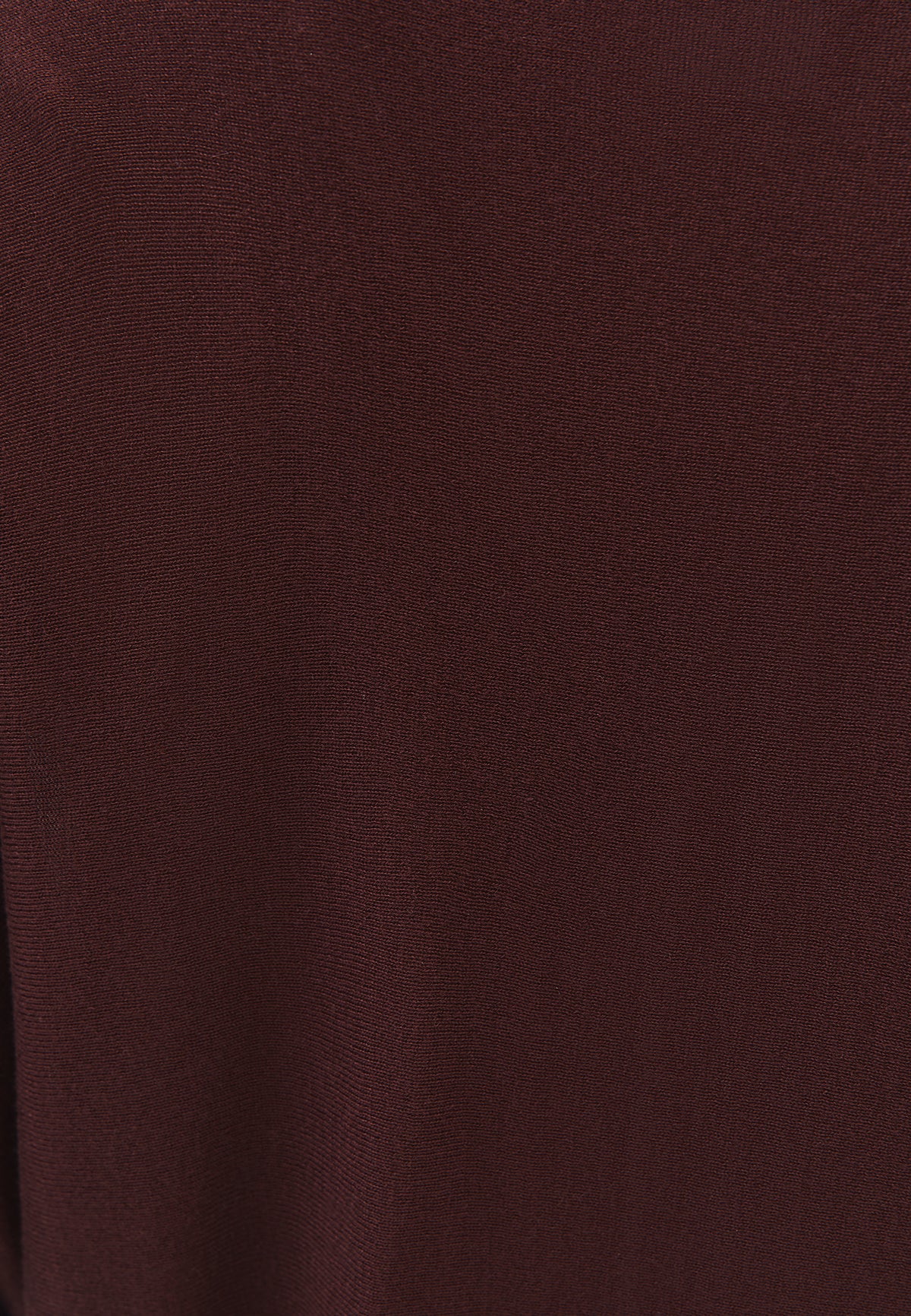 V Neck Long Sleeve Sweater - Brown