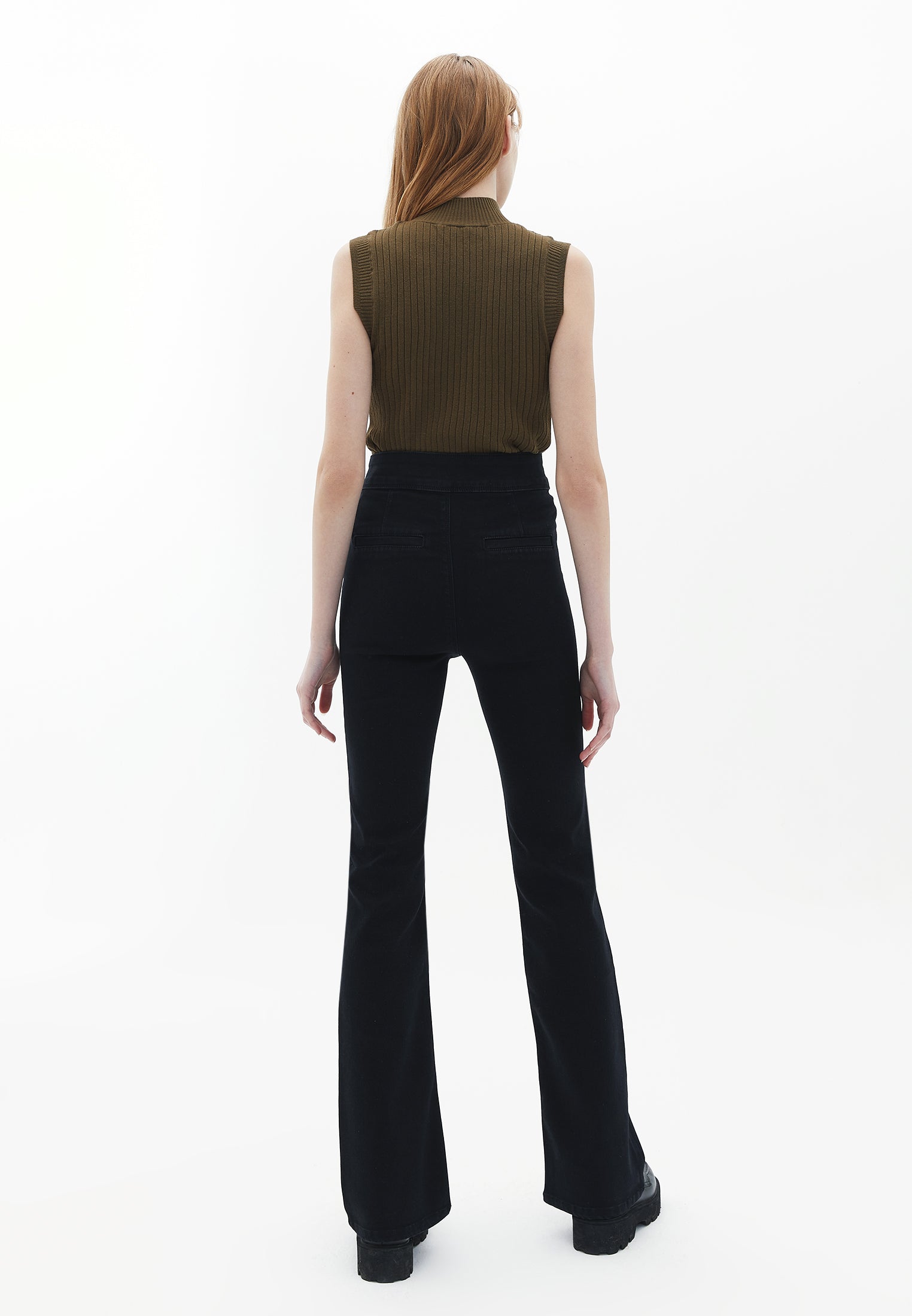 Skinny fit denim pants - BLACK DENIM