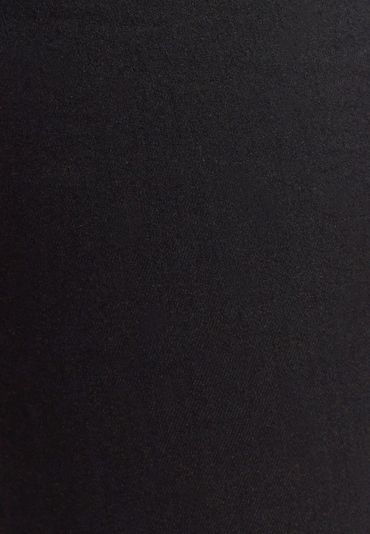 Stretchy Jean Leggings With Pockets - Black