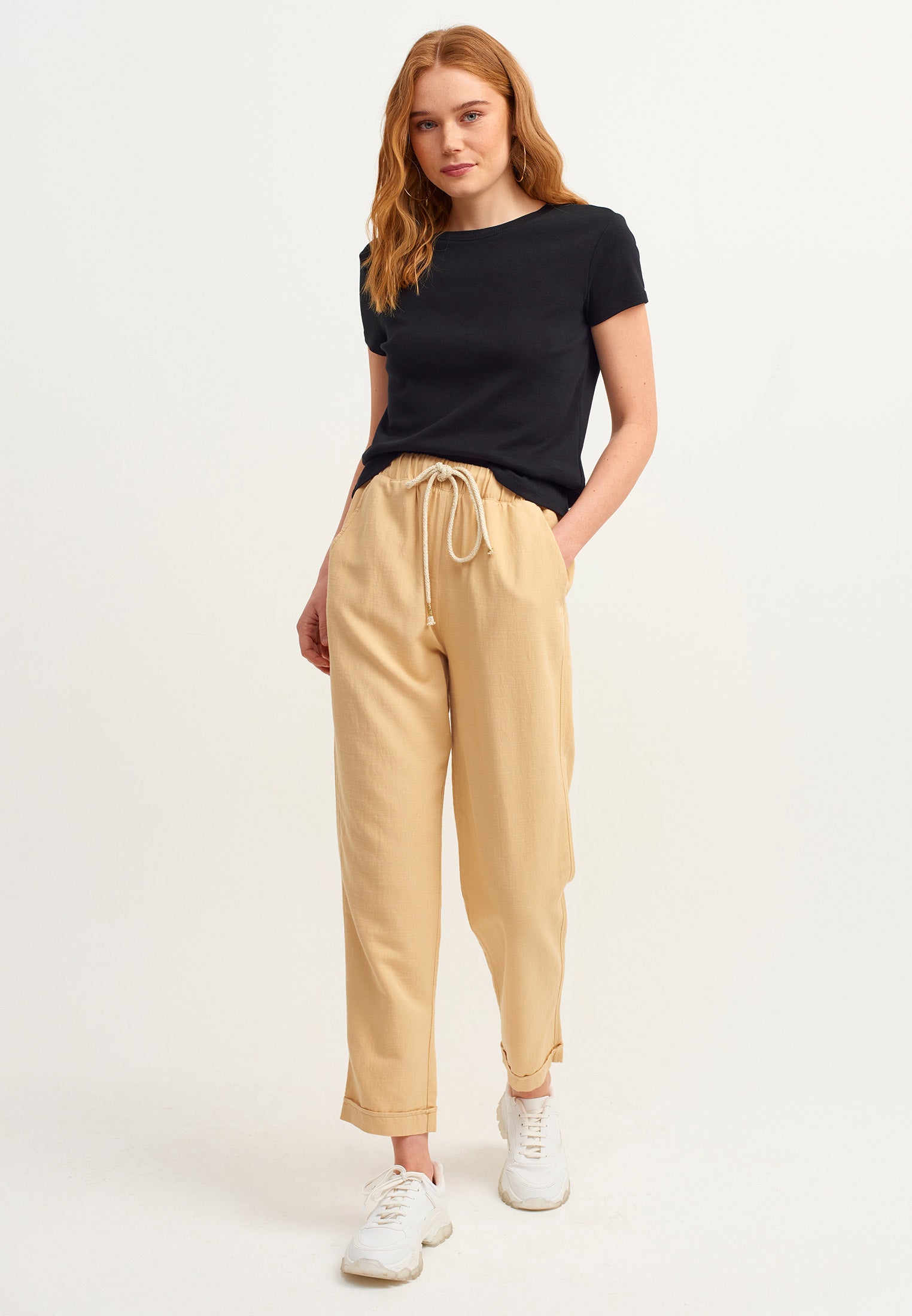 Relaxed fit t-shirt - BLACK