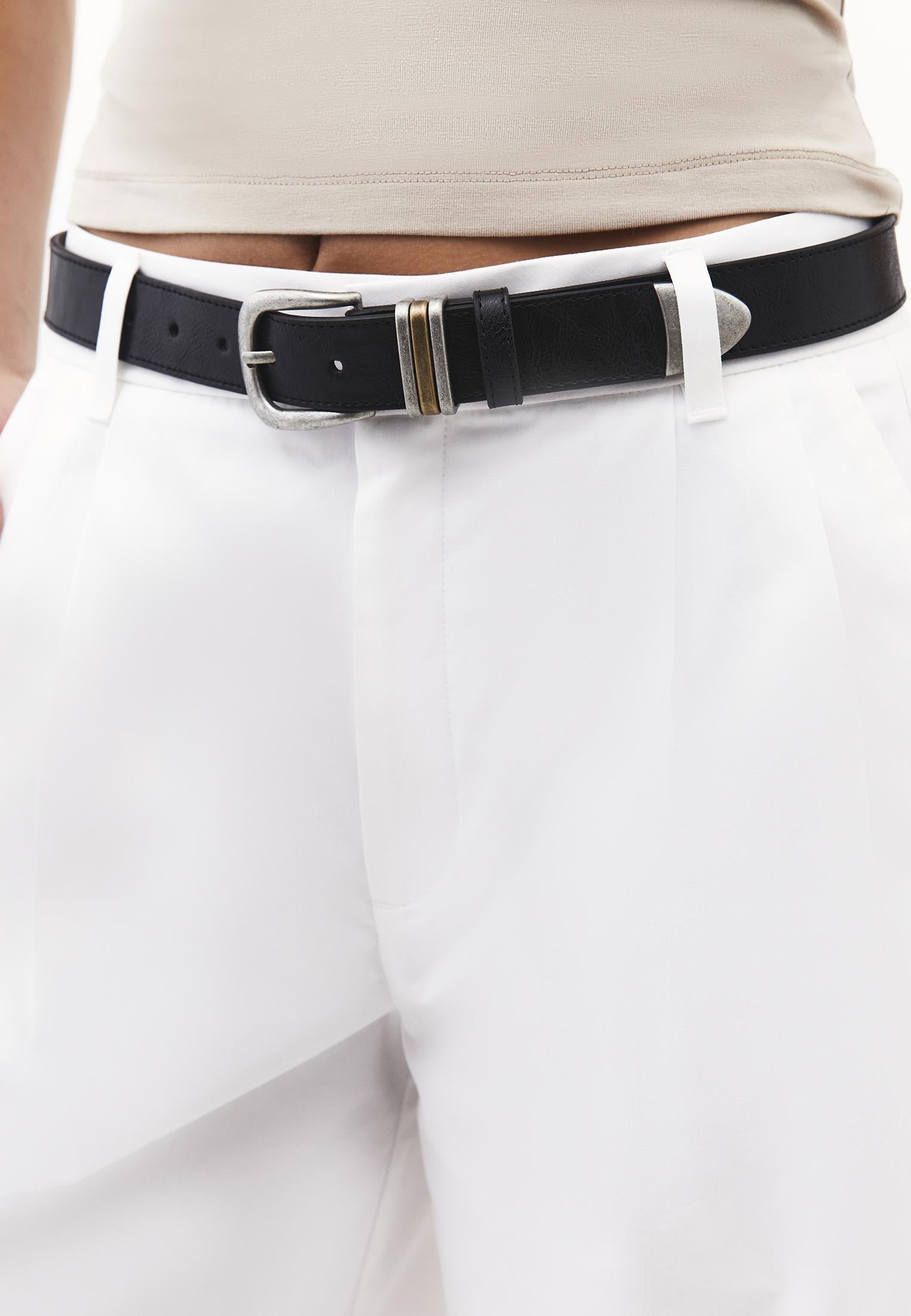 Autumn Collection Women's Accessory Belt - BLACK
