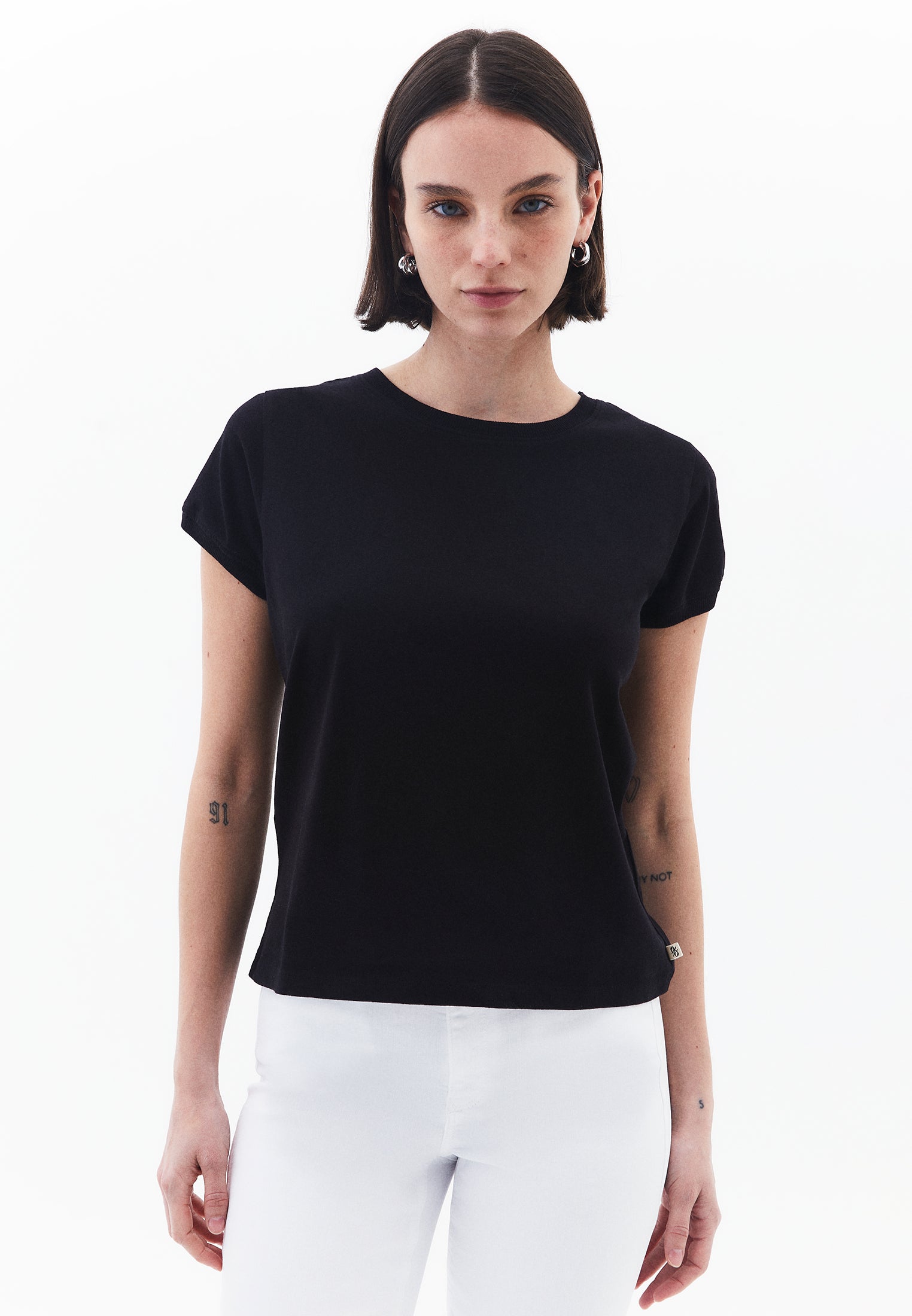 Relaxed fit t-shirt - BLACK