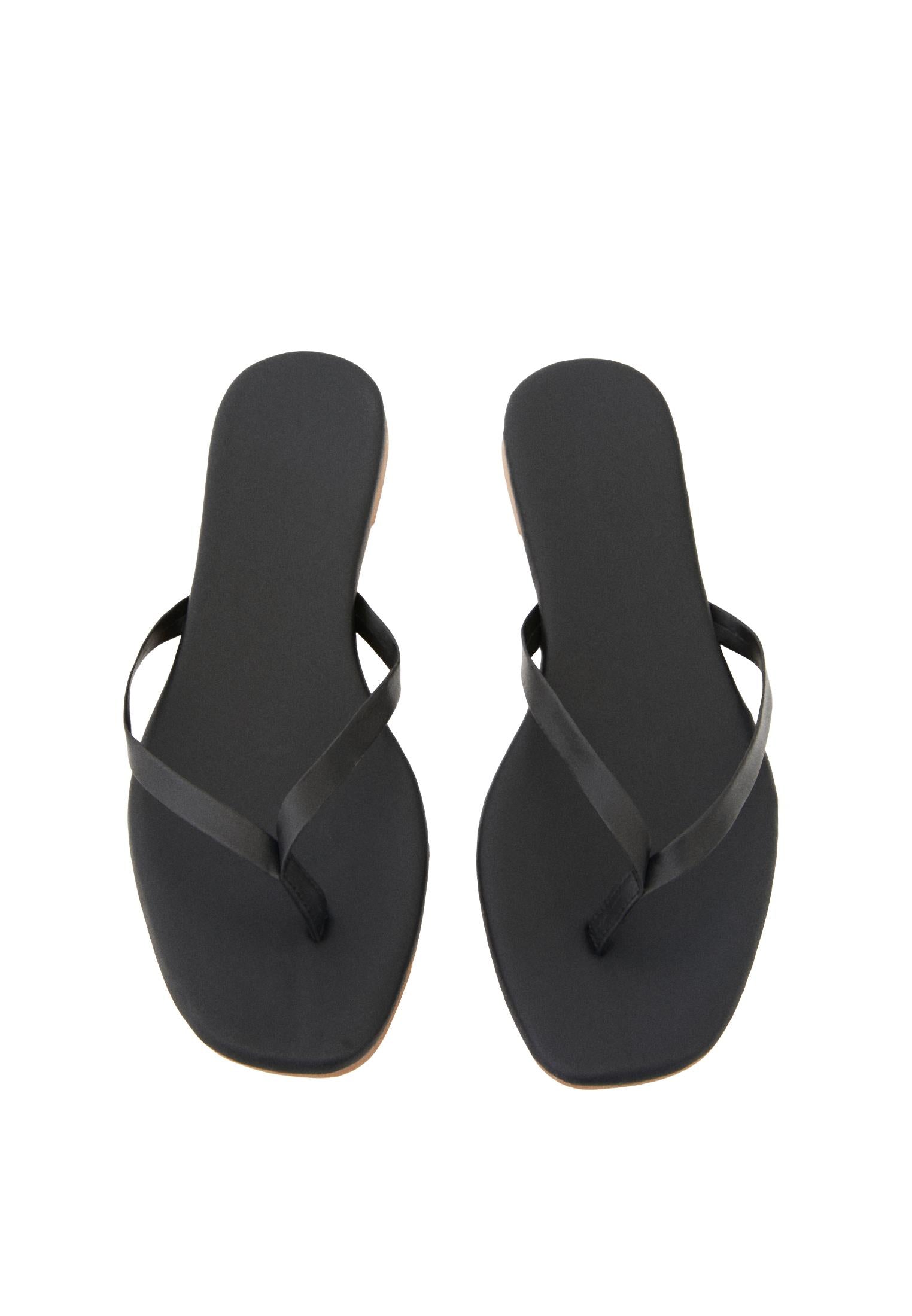 Women Polyurethane Slipper - BLACK