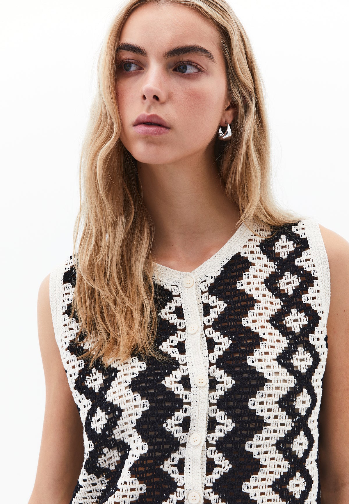 Zero Neck Vest - Mix Color