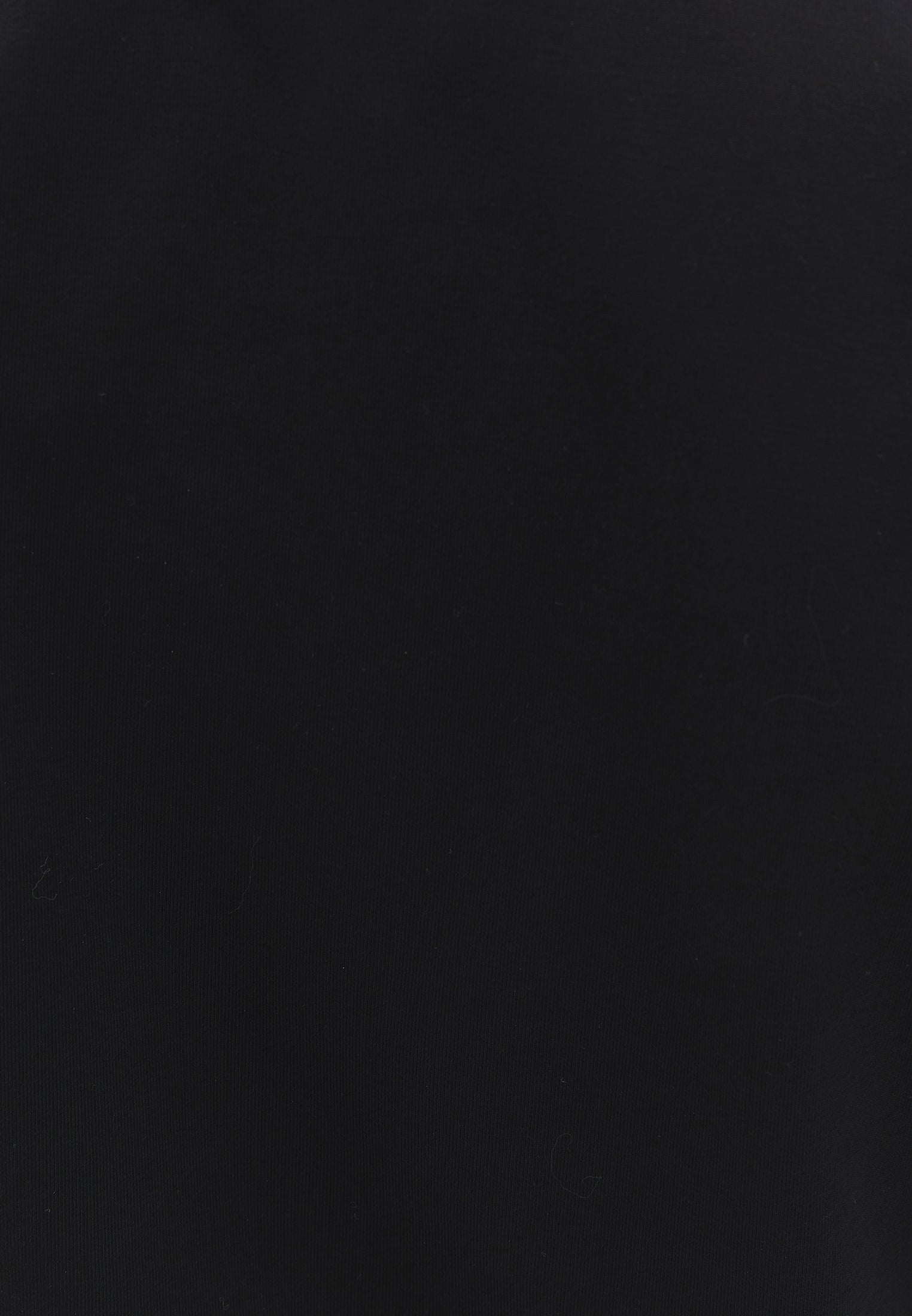 High neck sleeveless sweatshirt - BLACK