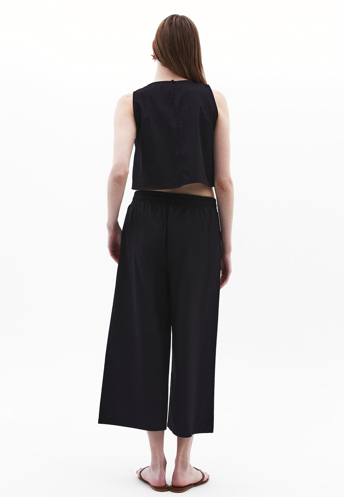 Ultra High Waist Pants - Black