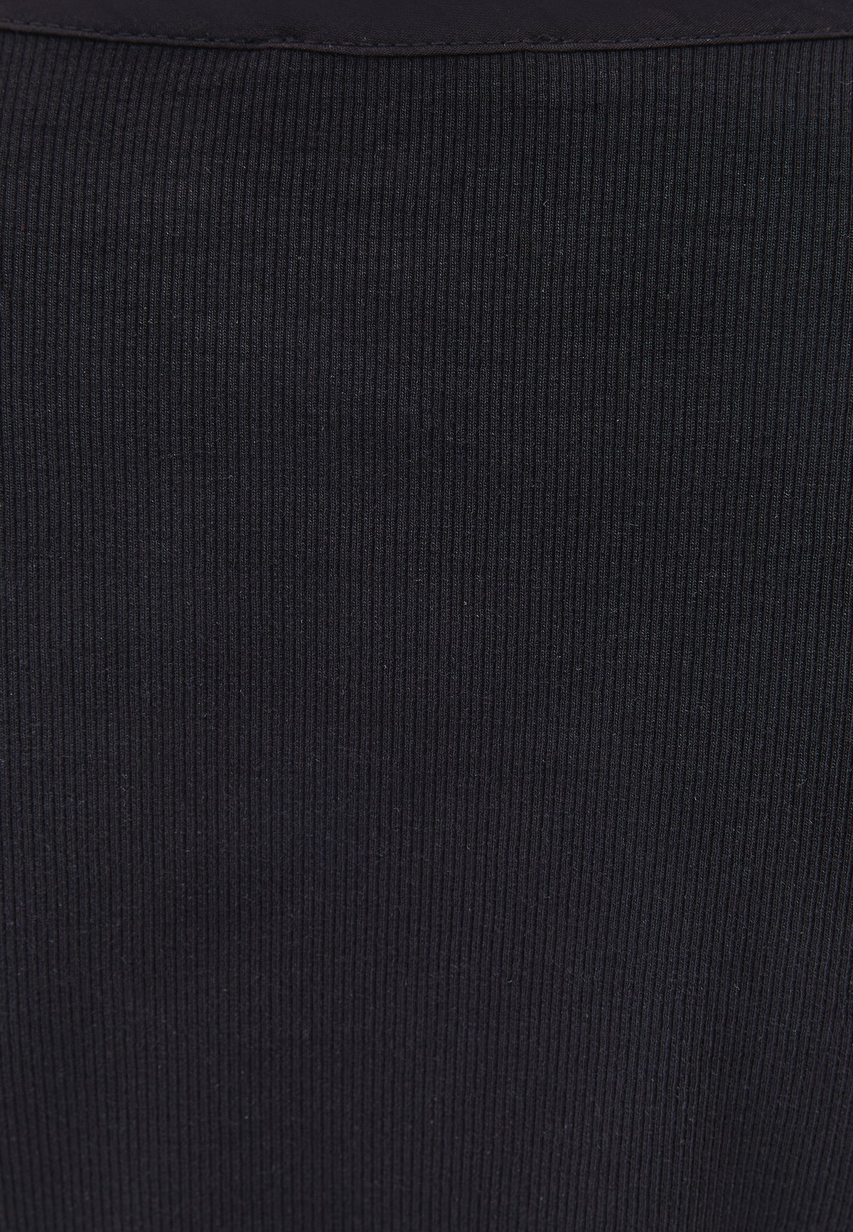 V Neck Slim Fit T-Shirt - Black