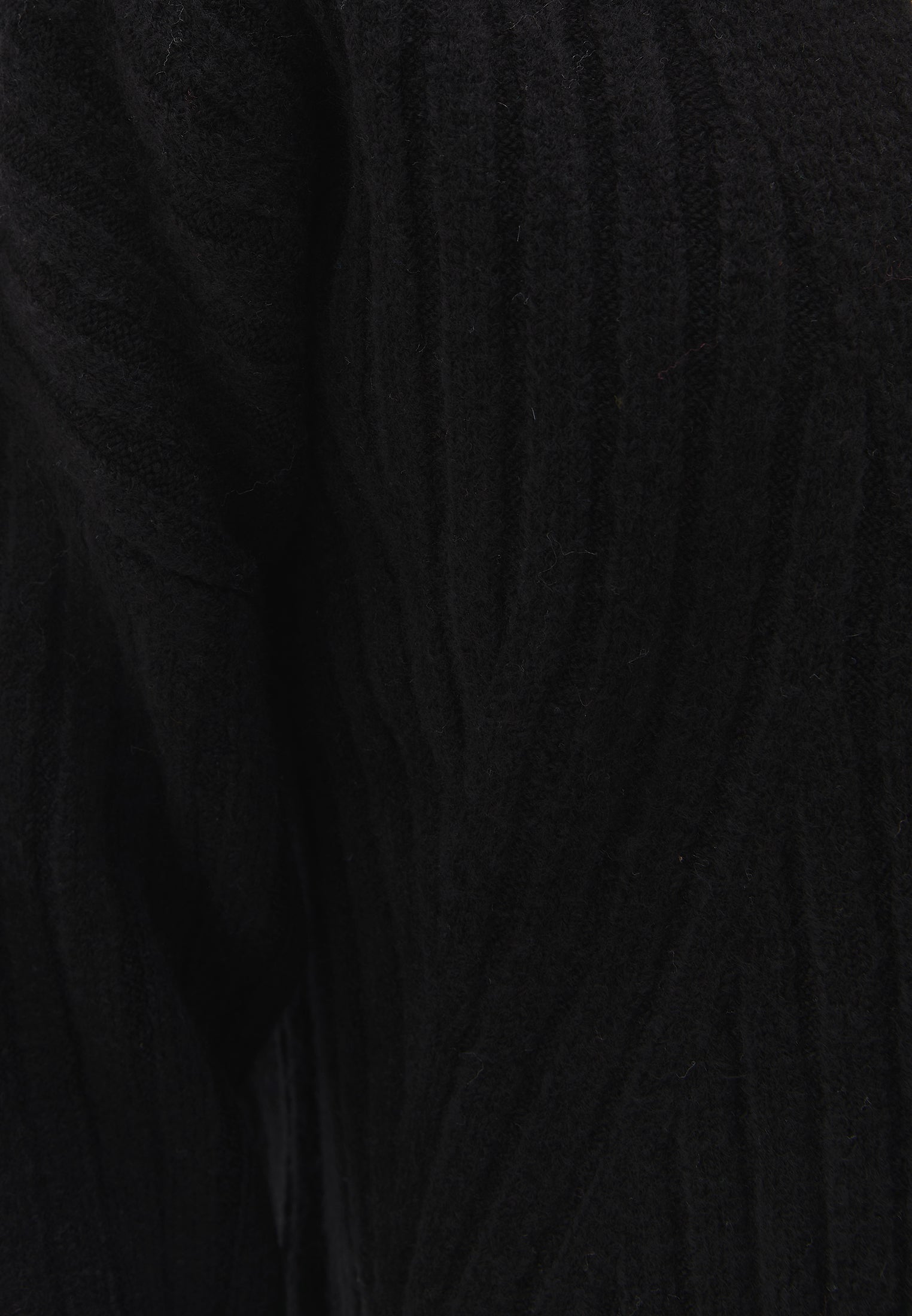 Tunic Cardigan Women Long Sleeve Batwing Sleeve - BLACK