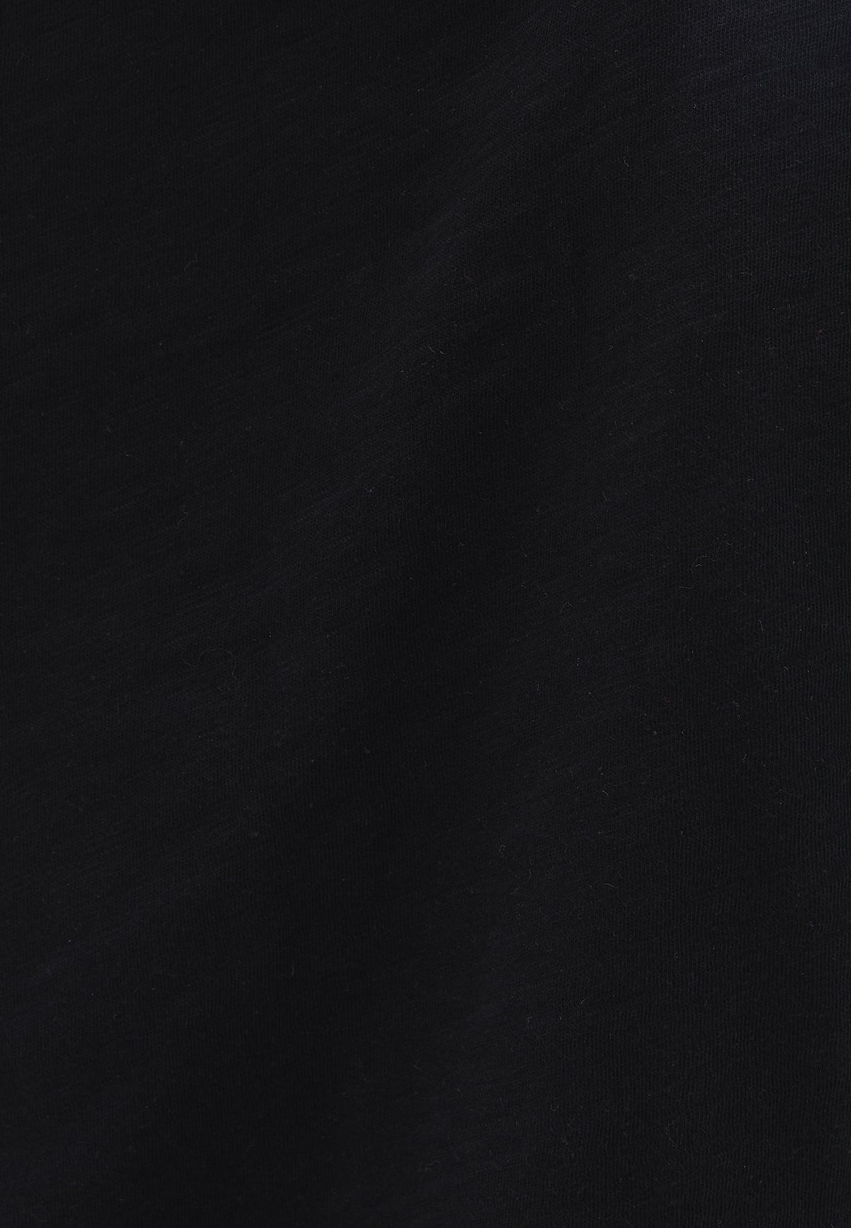 Sleeveless V Neck T Shirt - Black