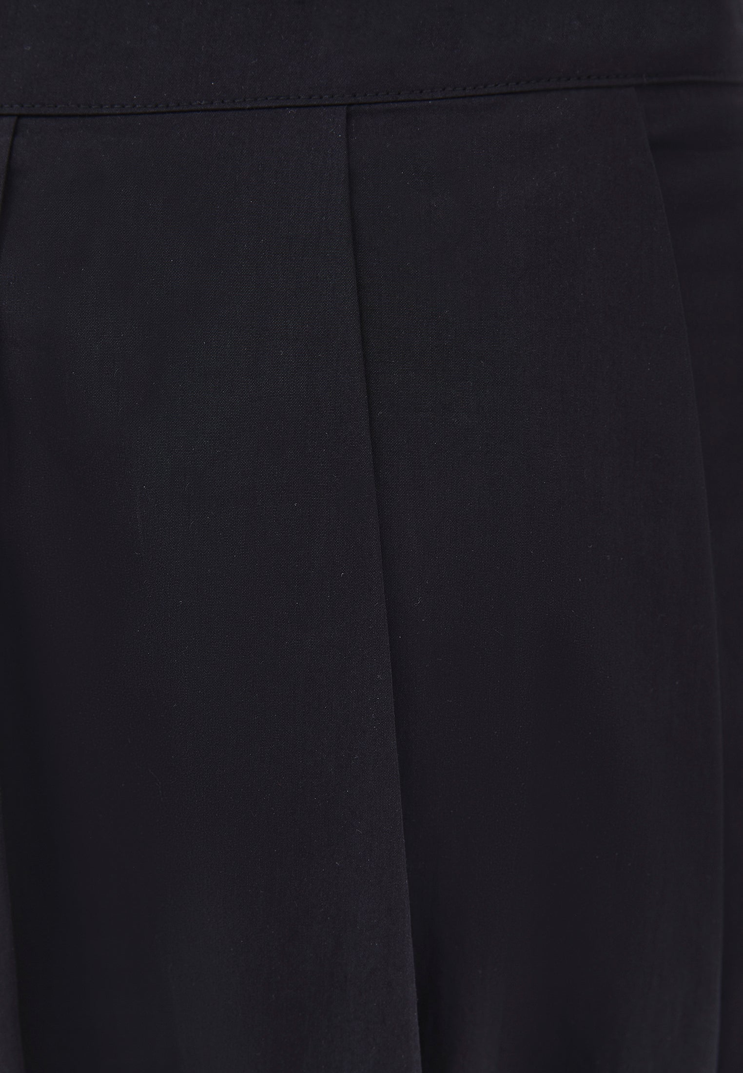 Balloon Form Long Skirt - BLACK