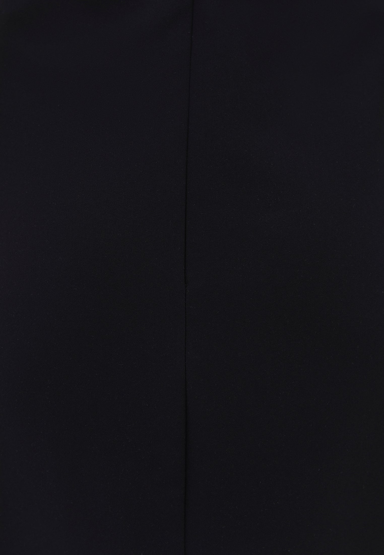 Tie Midi Dress With Crew Neck And A-Line - BLACK