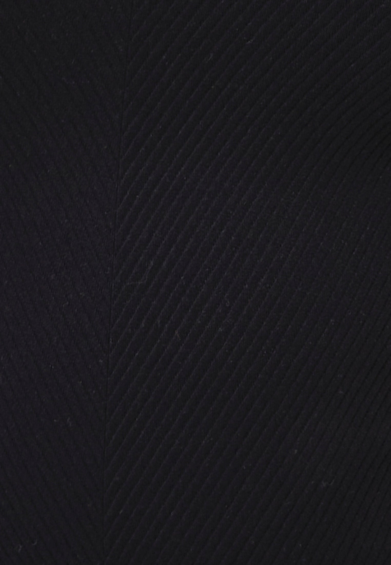 V Neck Bodycon Top - BLACK