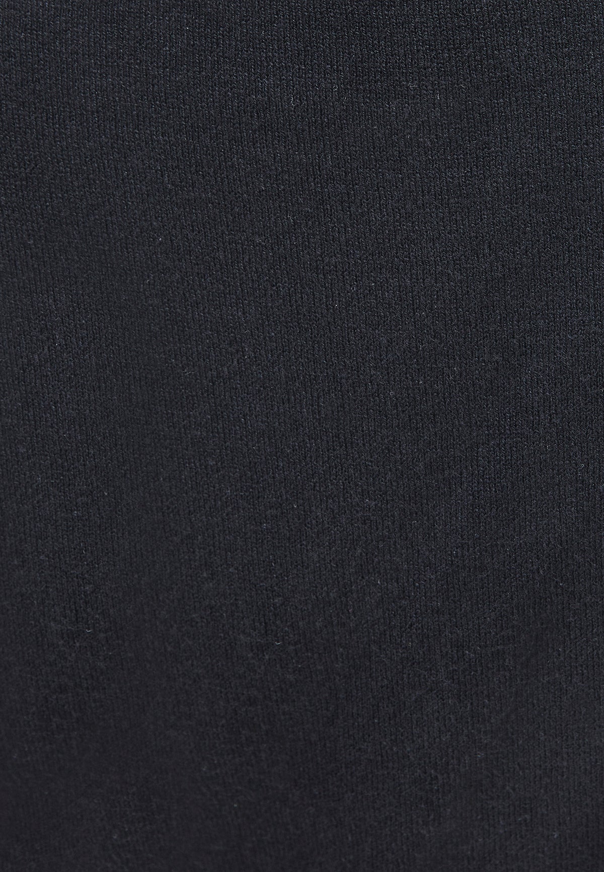 Boat Neck Long Sleeve Sweater - Black