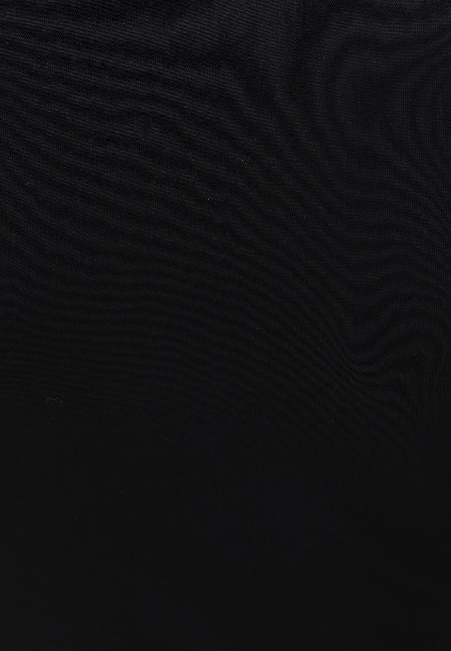 V neck long sleeve t-shirt - BLACK