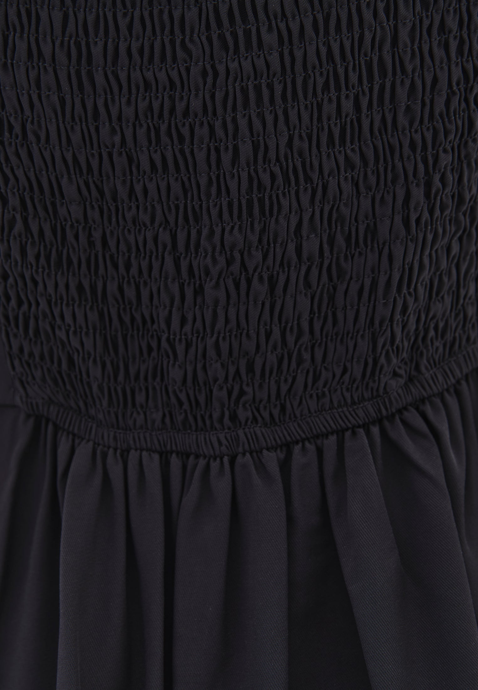Sweetheart Neckline Midi Dress - BLACK