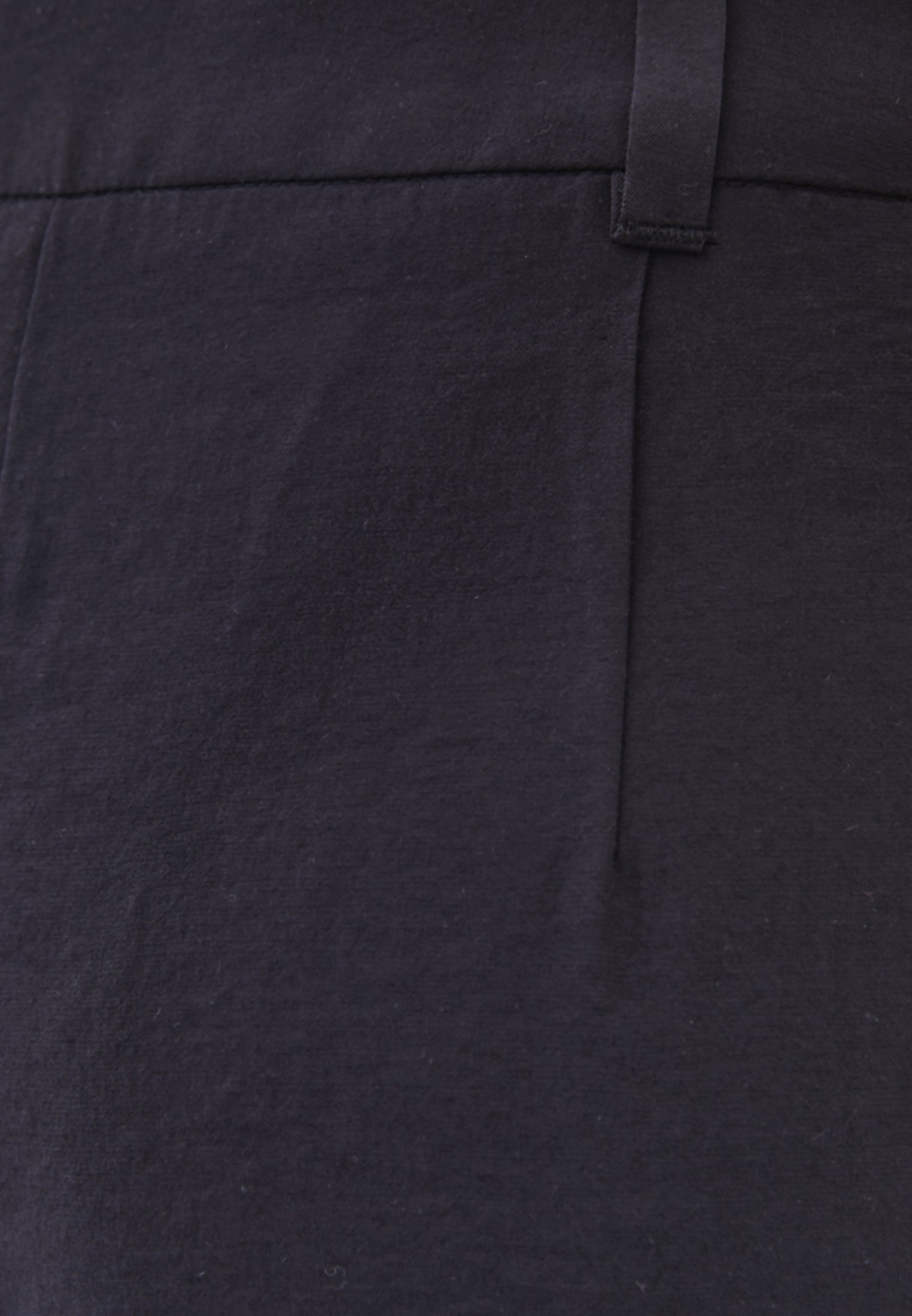 High waist wide leg pants - BLACK