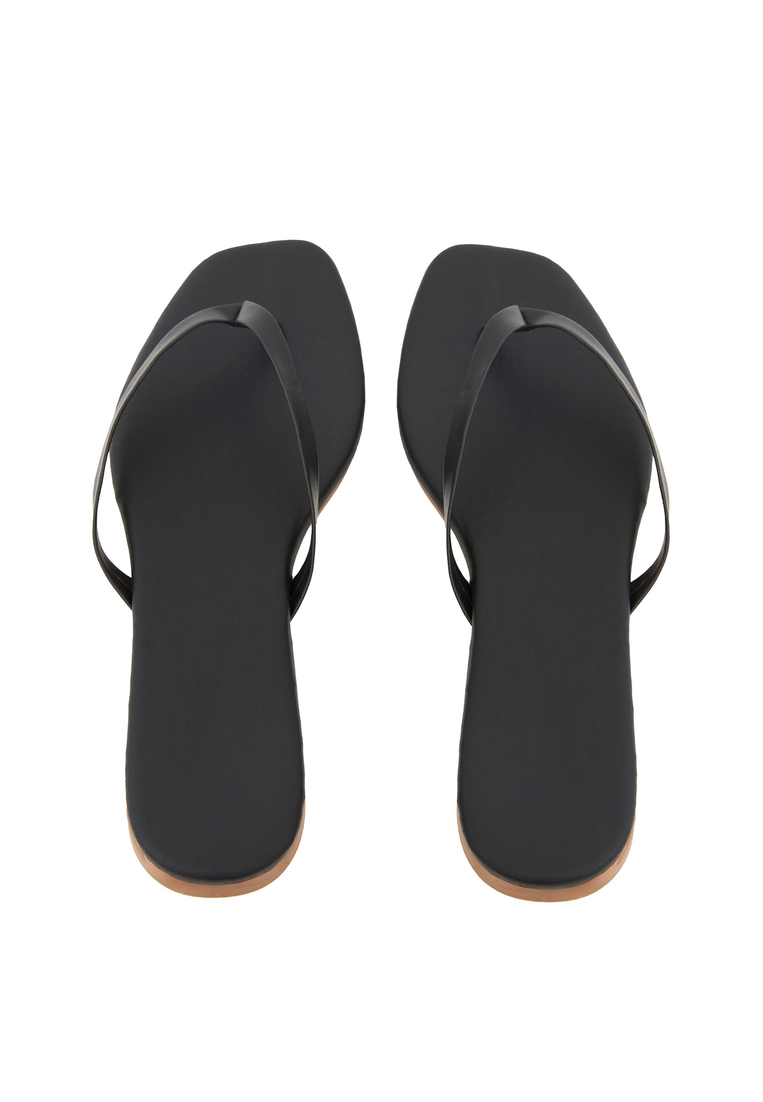 Women Polyurethane Slipper - BLACK