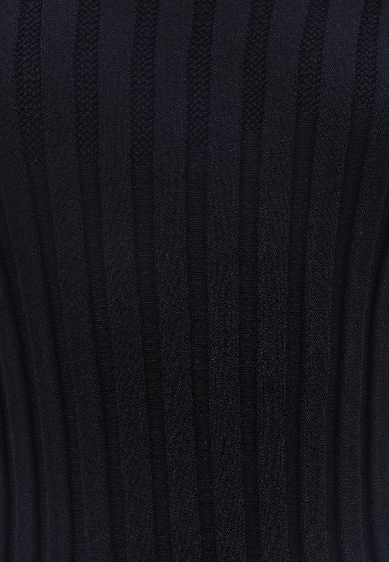 Boat Neck Blouse - BLACK