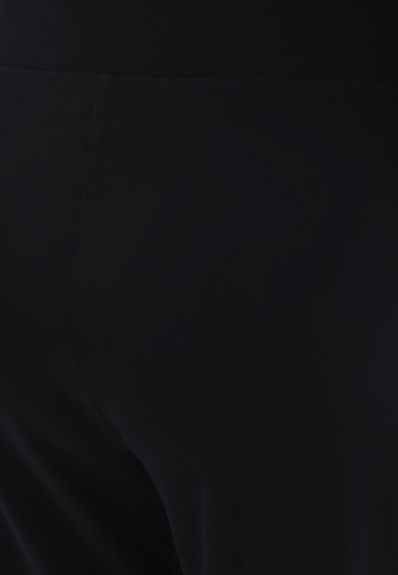 High Waist Pants - BLACK