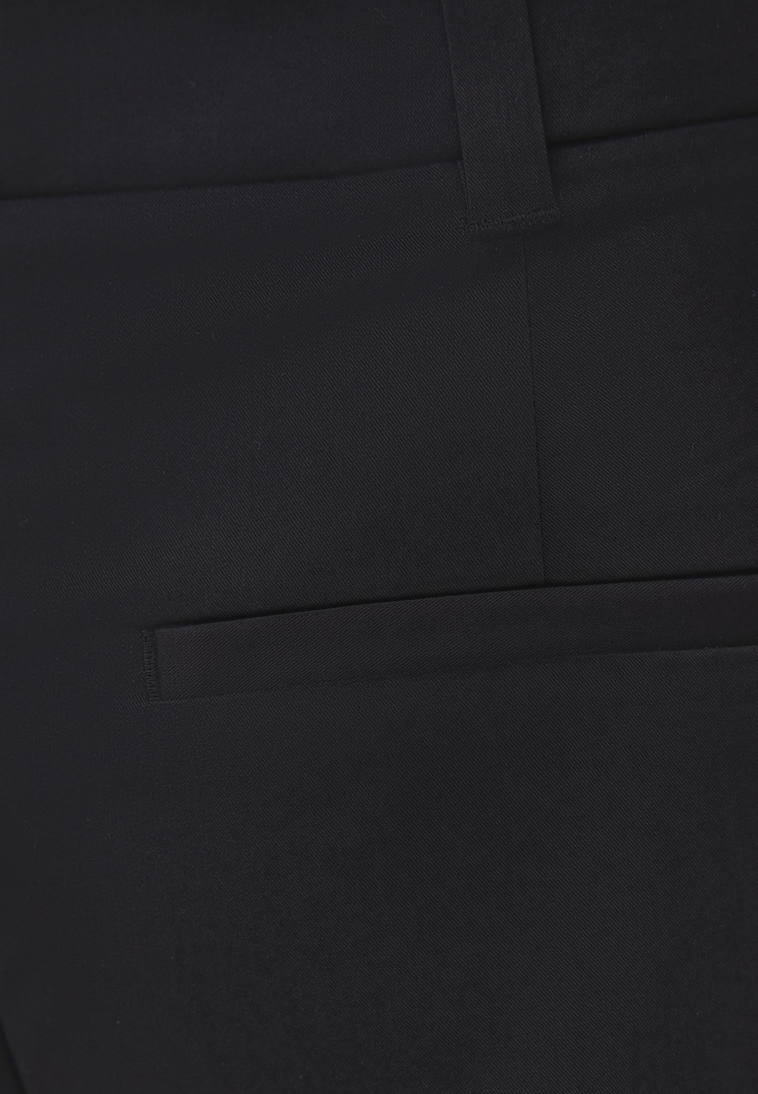 Wide Leg Wide Leg Pants - BLACK